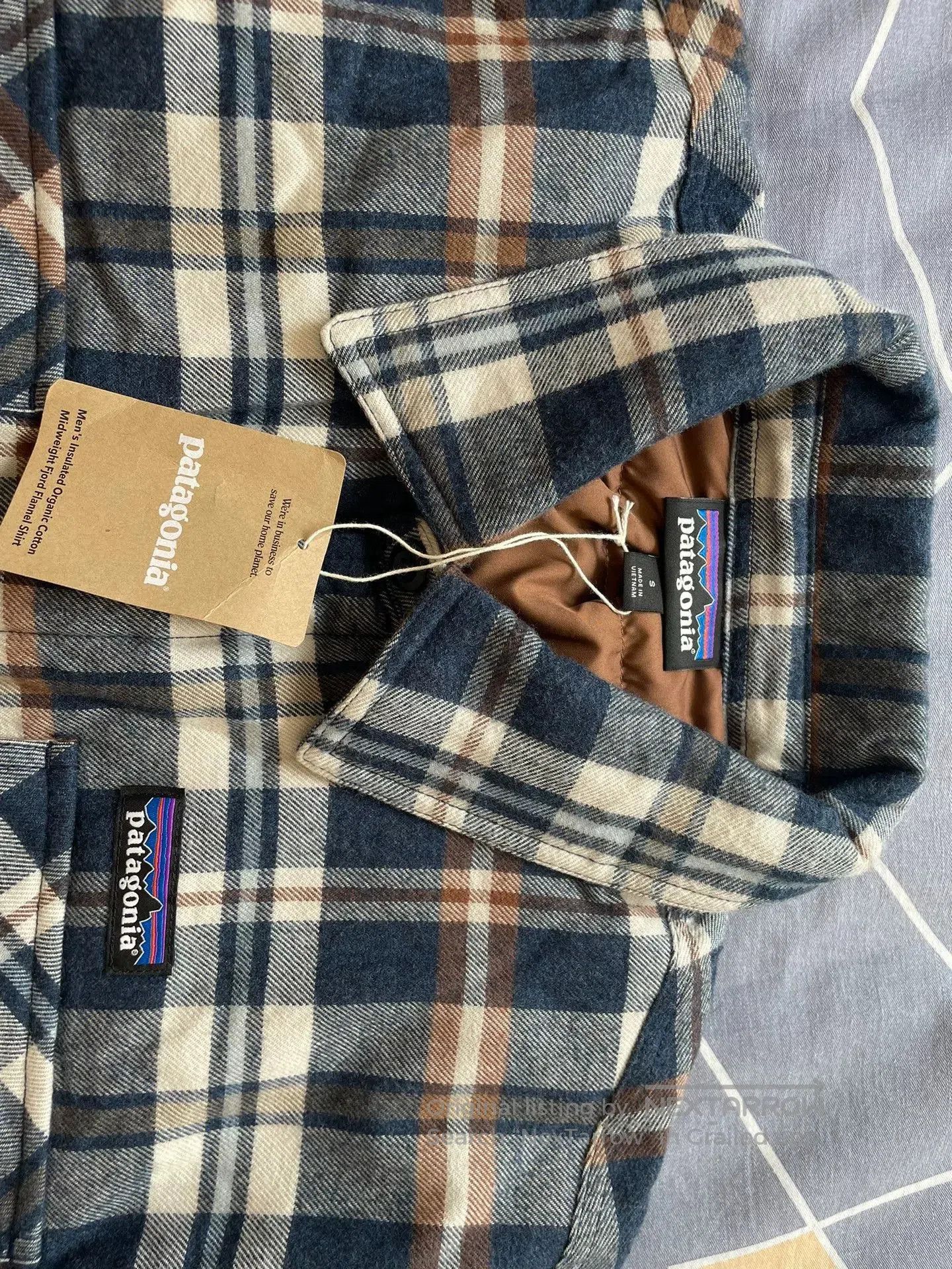 Patagonia Patagonia Insulated Fjord Flannel Shirt. Size US S / EU 44-46 / 1 - 3 Thumbnail