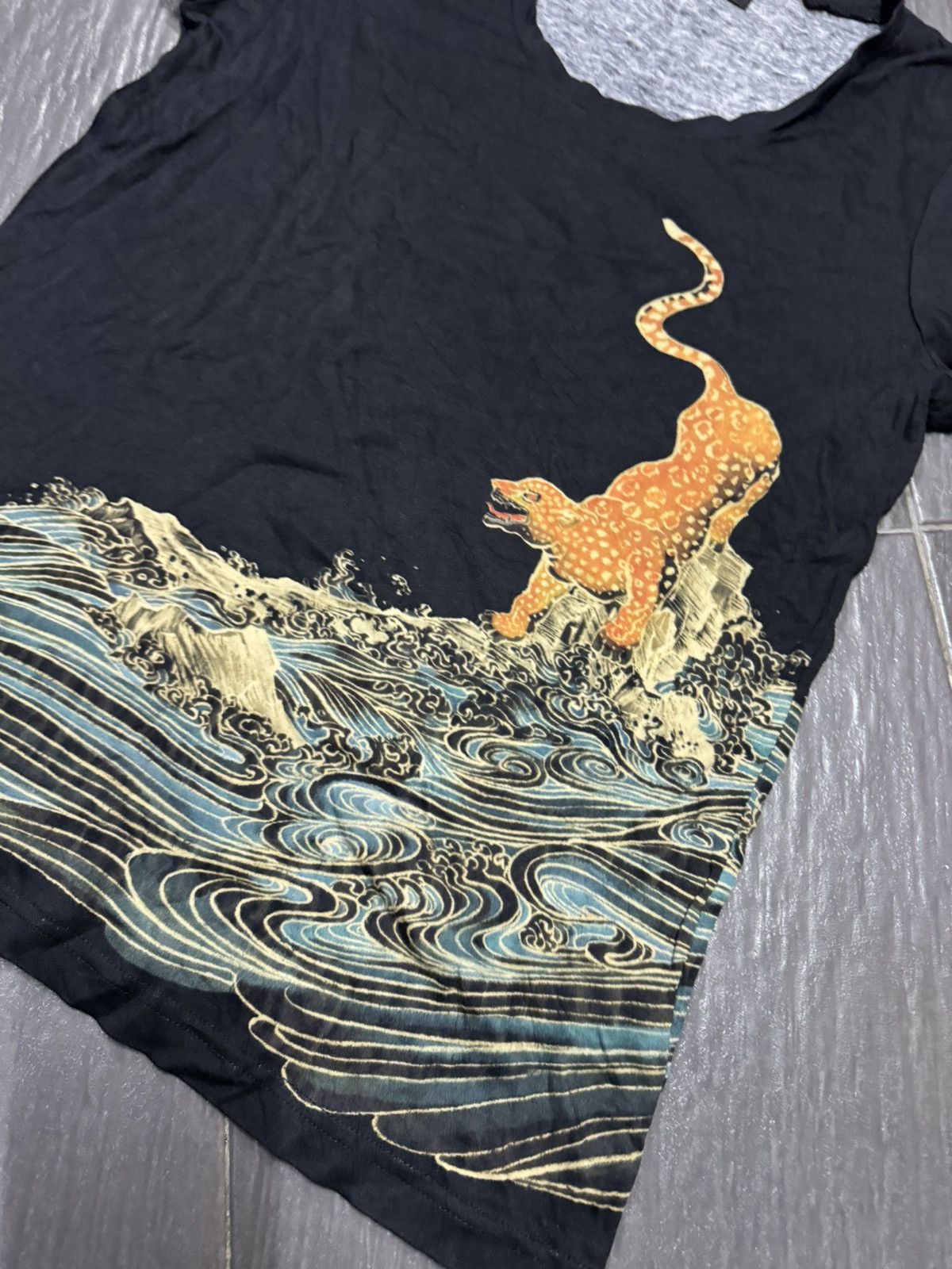 Japanese Brand MASHMANIA PRINTED TSHIRT Size US S / EU 44-46 / 1 - 2 Thumbnail