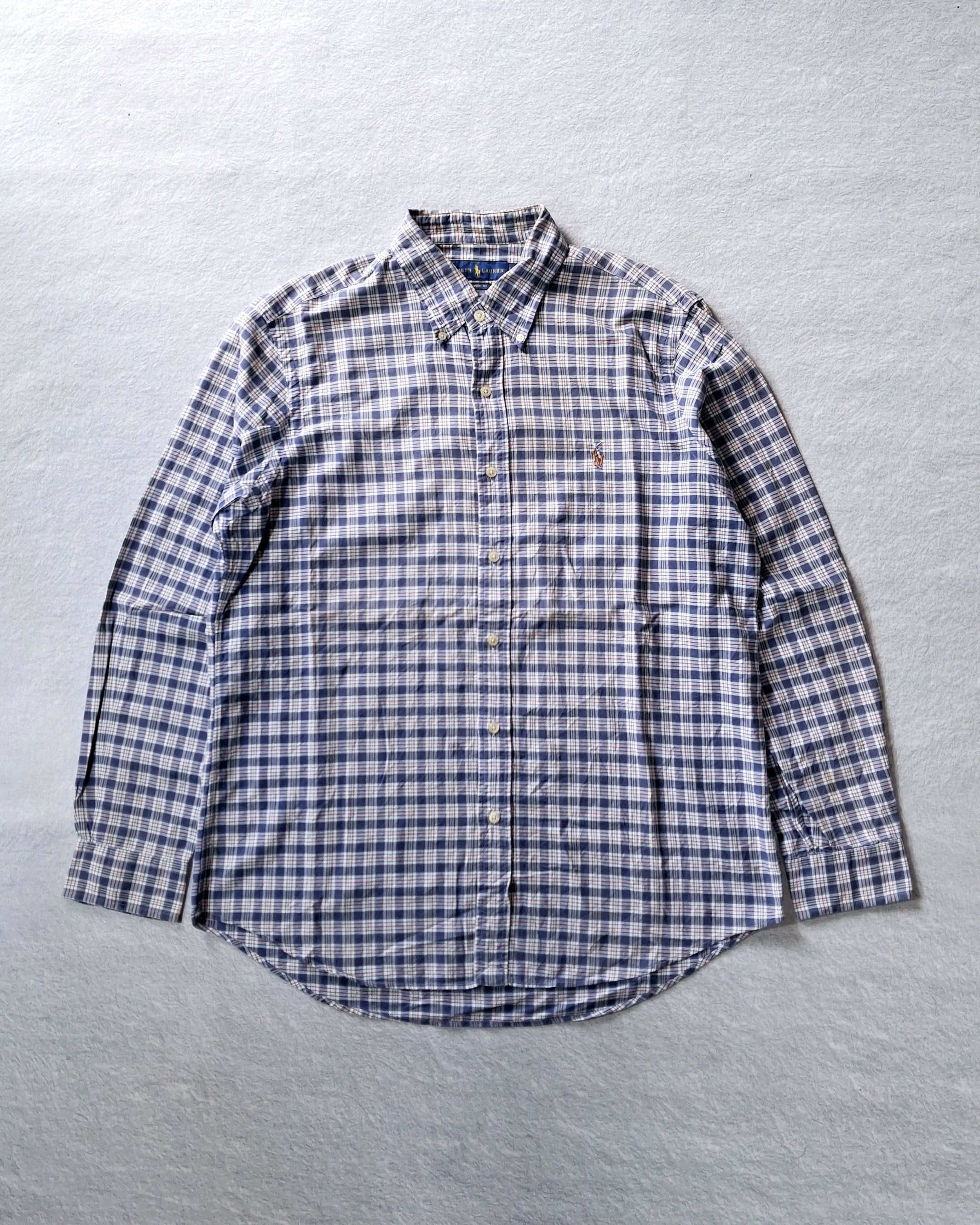 Ralph Lauren RALPH LAUREN PLAID CHECK BUTTON DOWN SHIRT Size US XL / EU 56 / 4 - 1 Thumbnail