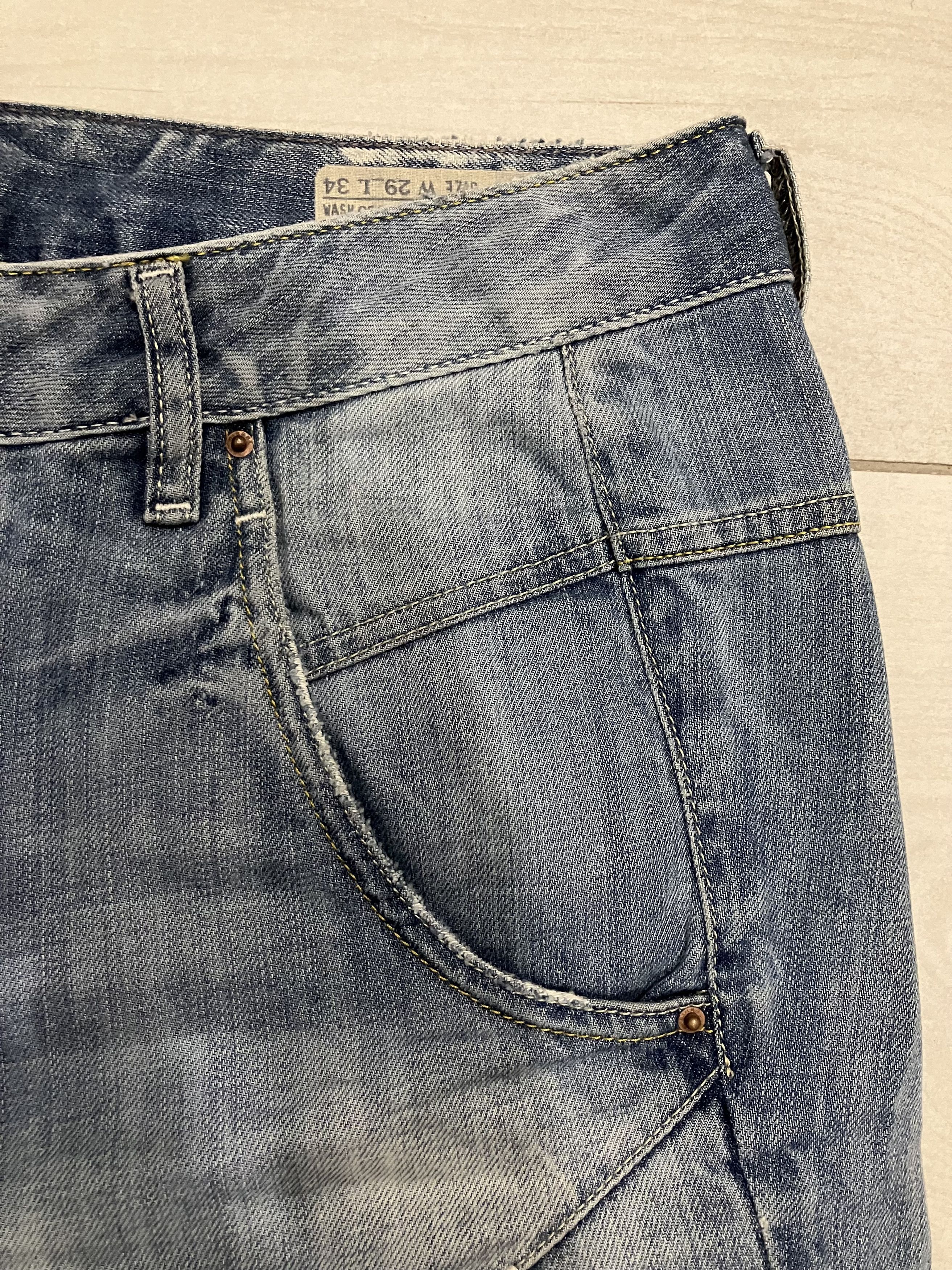 Diesel Faiza Relaxed-Boyfriend Low Rise Size 29" - 7 Thumbnail