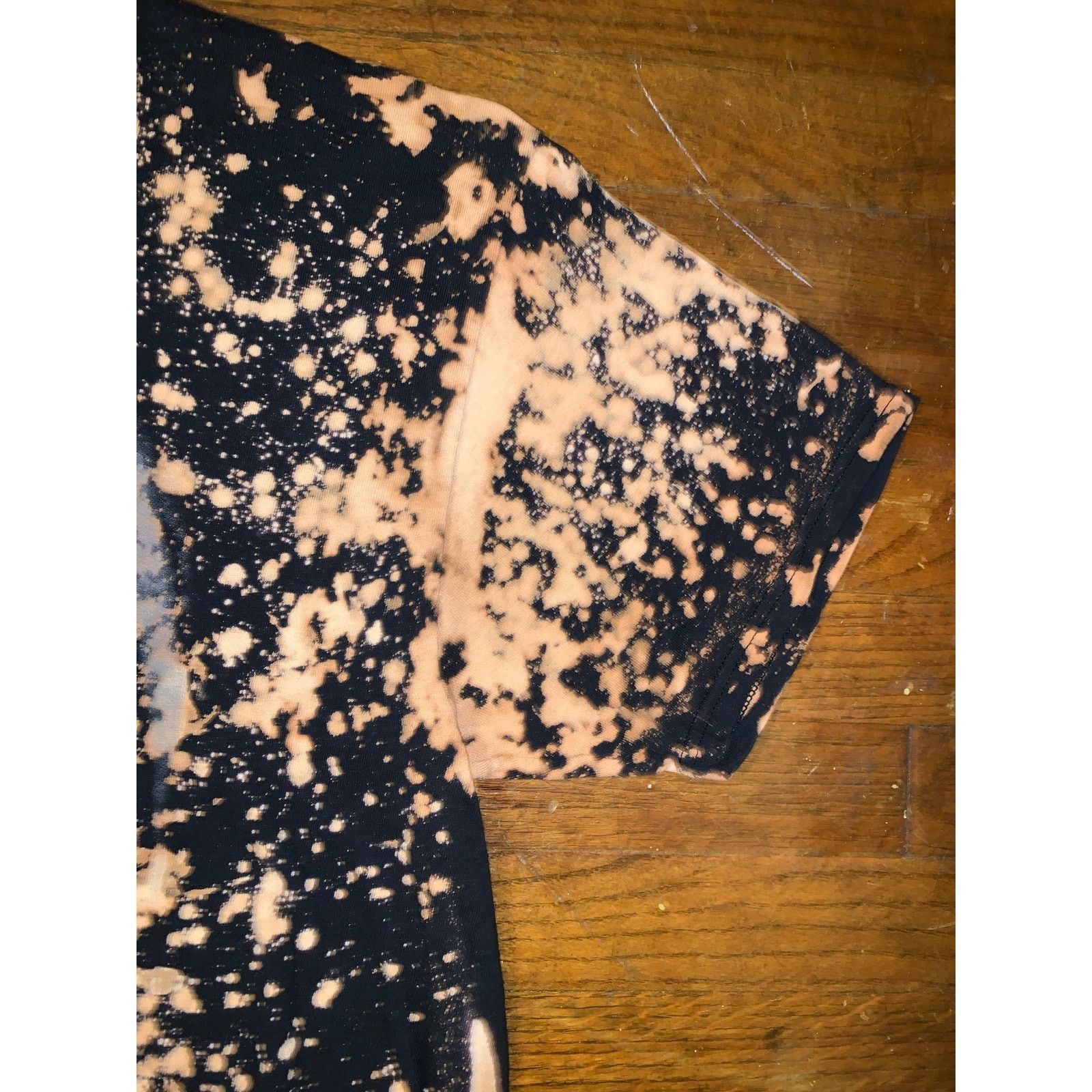 Other Scream Ghost Face Bleach Dye T-Shirt Black Large Size US XL / EU 56 / 4 - 5 Thumbnail