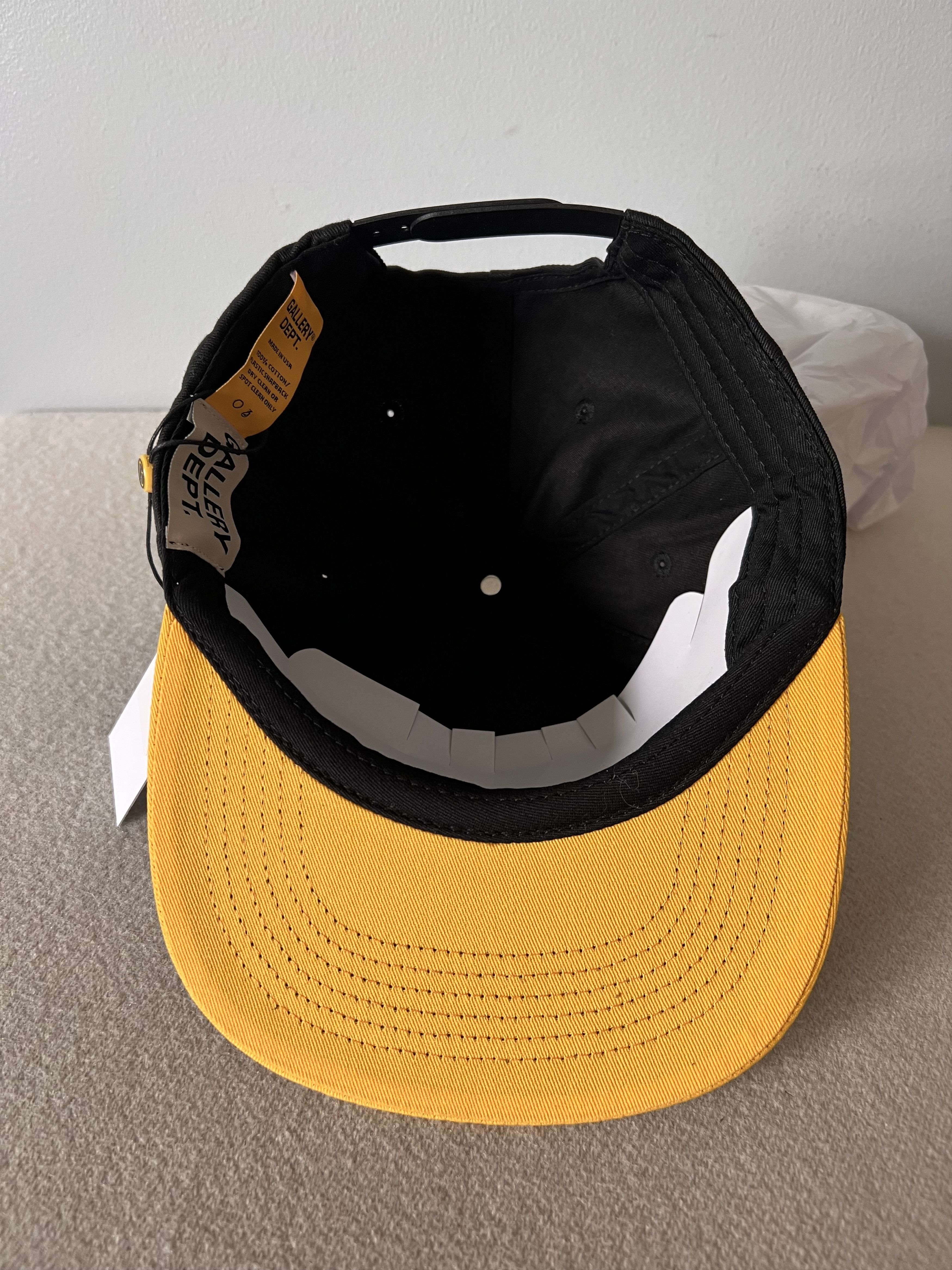 Gallery Dept. Gallery Dept. Collectors Cap in Black Yellow Size ONE SIZE - 8 Thumbnail