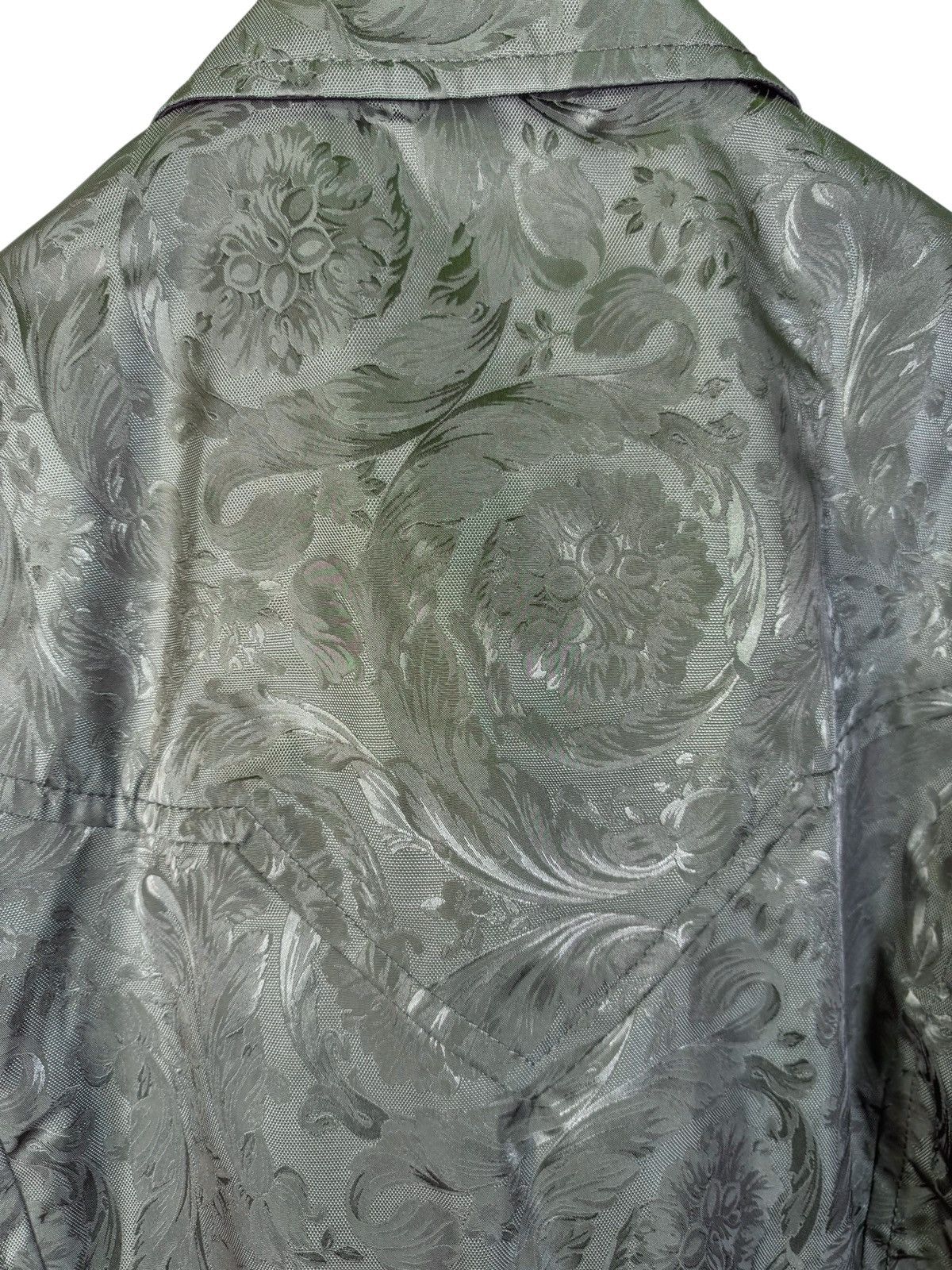Versace Versace Green Baroque Jacquard Jacket Sz 48 Size US M / EU 48-50 / 2 - 7 Thumbnail