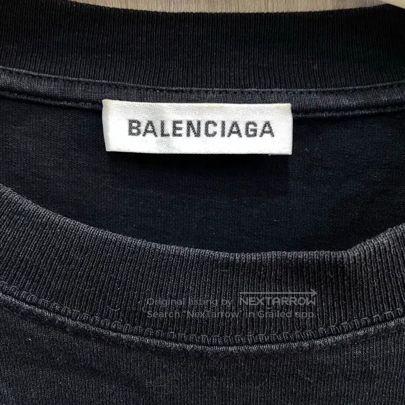 Balenciaga Balenciaga Embroidered Short Sleeve T-Shirt Size US XS / EU 42 / 0 - 3 Thumbnail