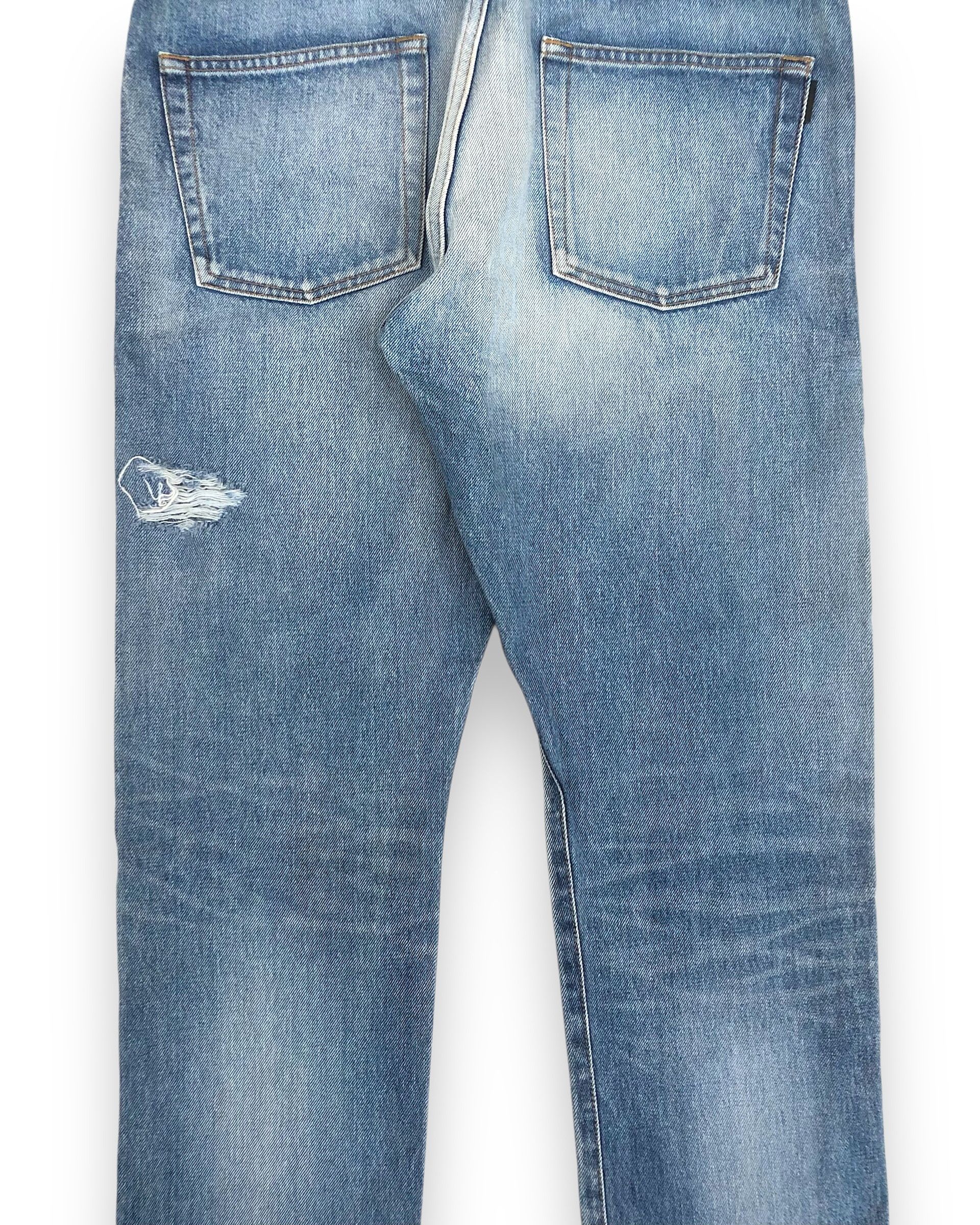 Saint Laurent Paris 2018 Saint Laurent Paris Crash Tapered Jeans Size US 32 / EU 48 - 4 Thumbnail