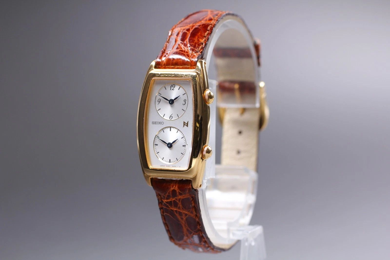Seiko Seiko Noie Two Dial 1E20-3A00 Gold White Dial Lady Watch Size ONE SIZE - 3 Thumbnail