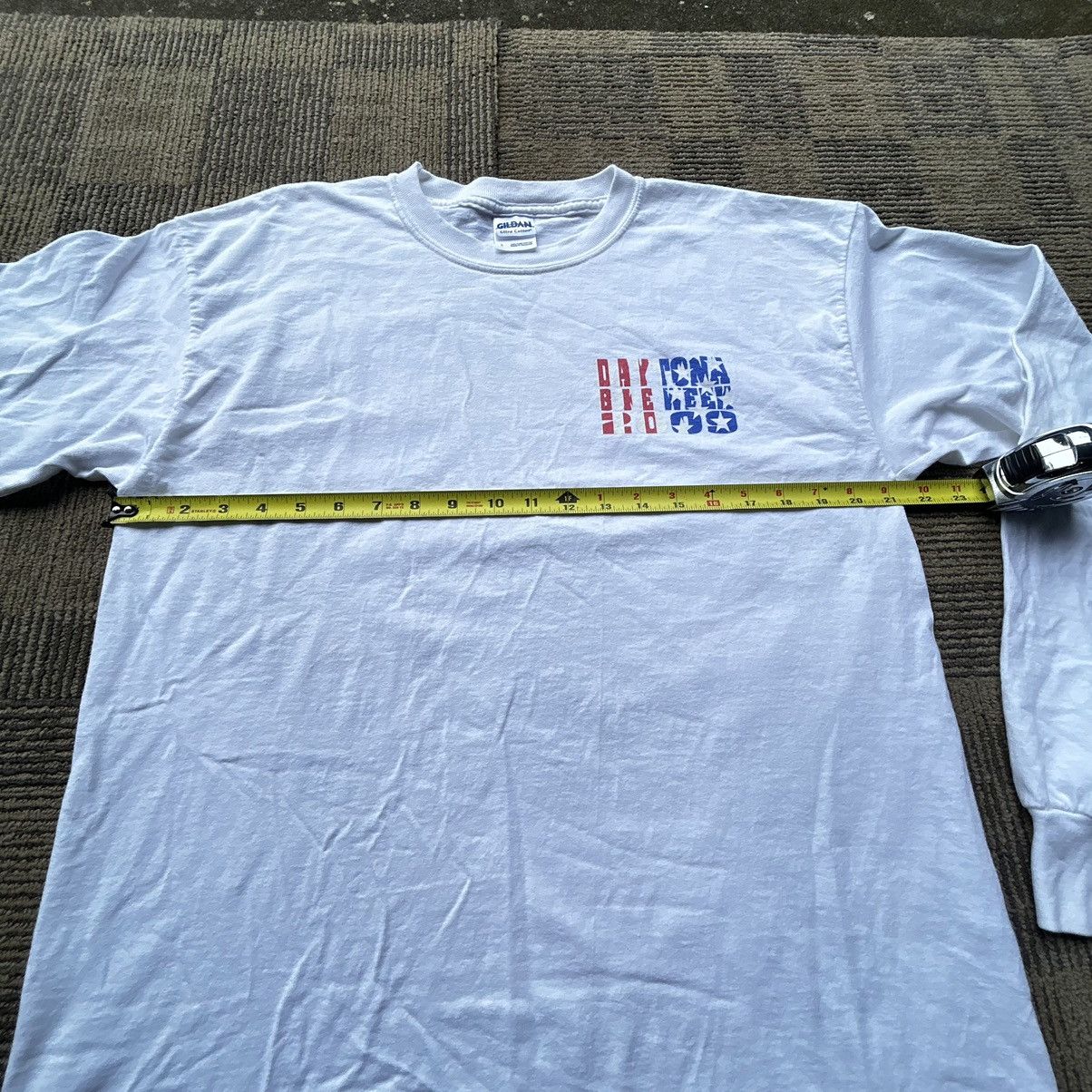 Vintage Vtg Bike Week Patriotic Bike Graphic Long-sleeve Shirt Size US L / EU 52-54 / 3 - 7 Thumbnail