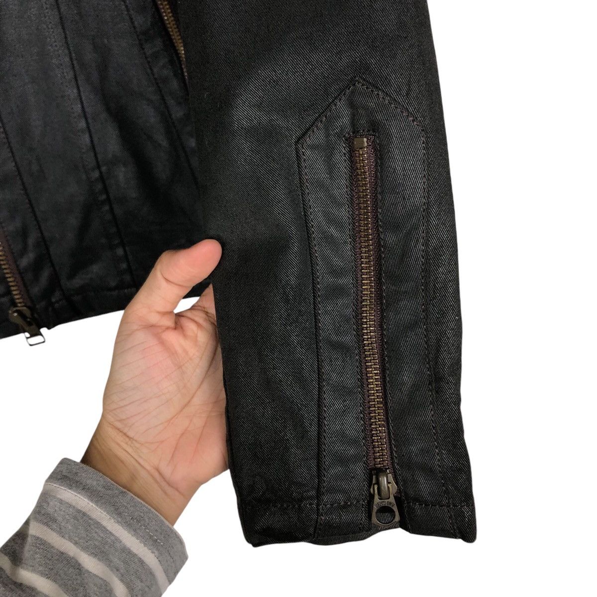 Japanese Brand 📌Vintage Trucker Biker Jacket Men Bigi Japan Issey Miyake Size US M / EU 48-50 / 2 - 16 Thumbnail