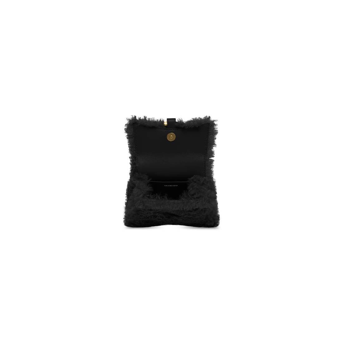 Balenciaga o1bcso1str1024 Size: OS / Furry Hourglass Handbag Strap Size ONE SIZE - 3 Thumbnail