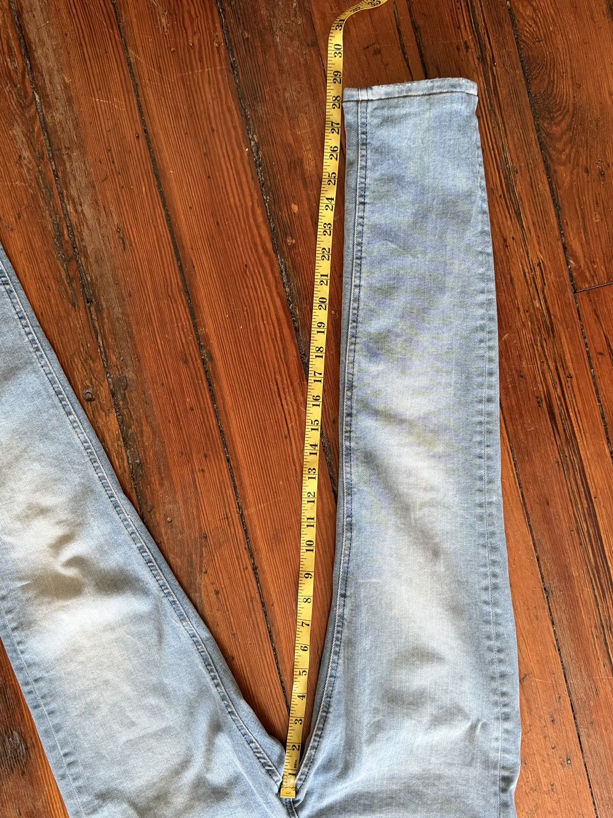 April 77 Joey Ronnie Ashbury stonewash blue denim 28/34 Hedi Slimane Size US 28 / EU 44 - 4 Thumbnail