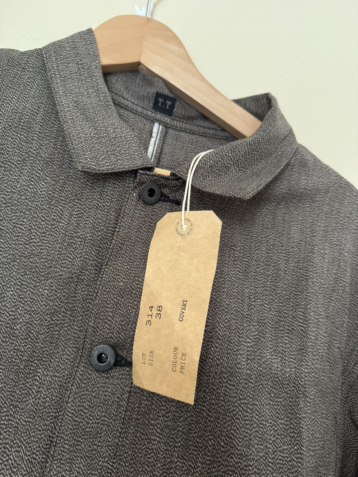 Taiga Takahashi Taiga Takahashi New Coverall Jacket C. 1940’s Covert Size 38 Size US M / EU 48-50 / 2 - 4 Thumbnail