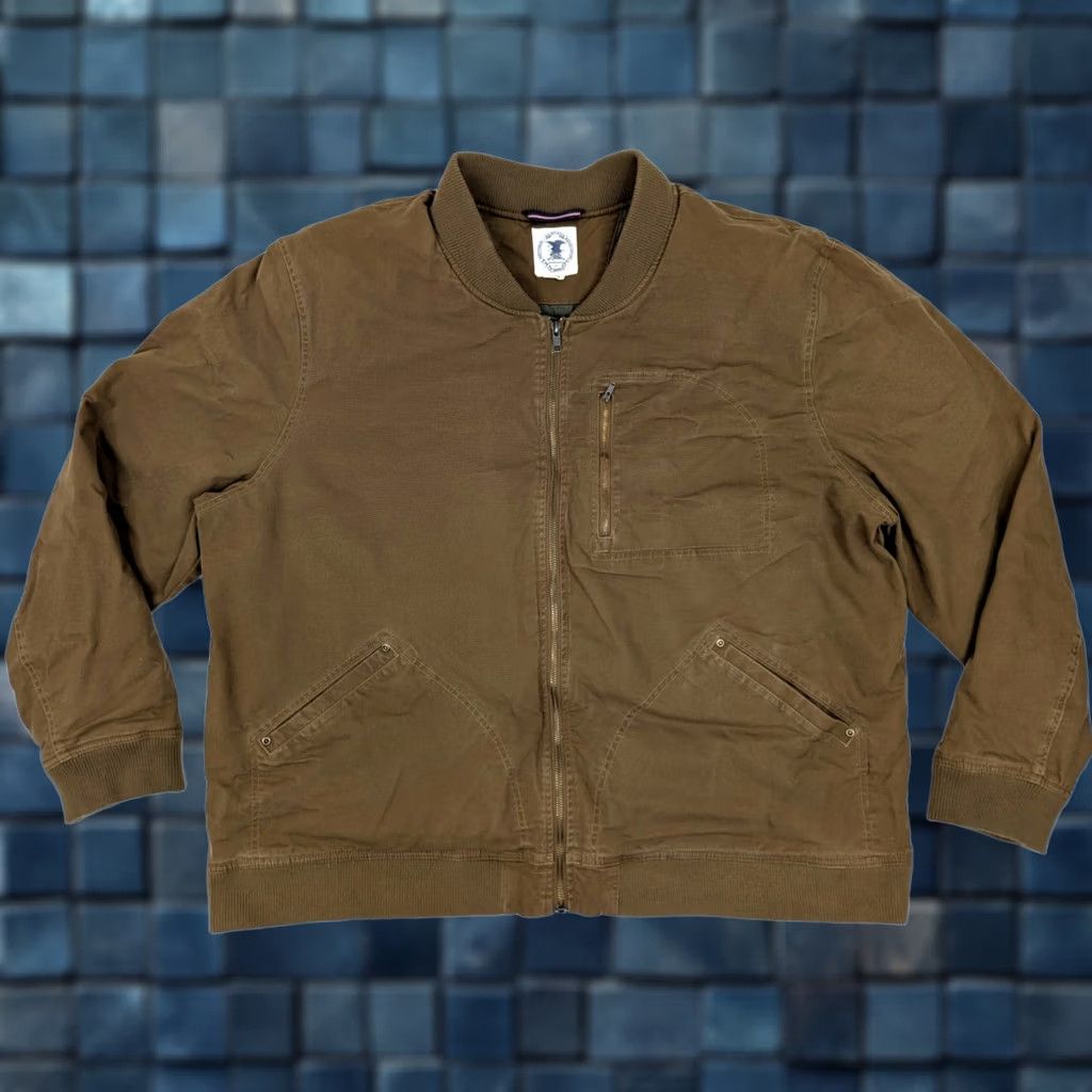 Vintage NRA Bomber Jacket Category: Jacket 3XL Men Brown Canvas Insulated Concealed Carry Vintage Tag 90s 2000s Oversight: 3XXX Size US XXL / EU 58 / 5 - 1 Thumbnail