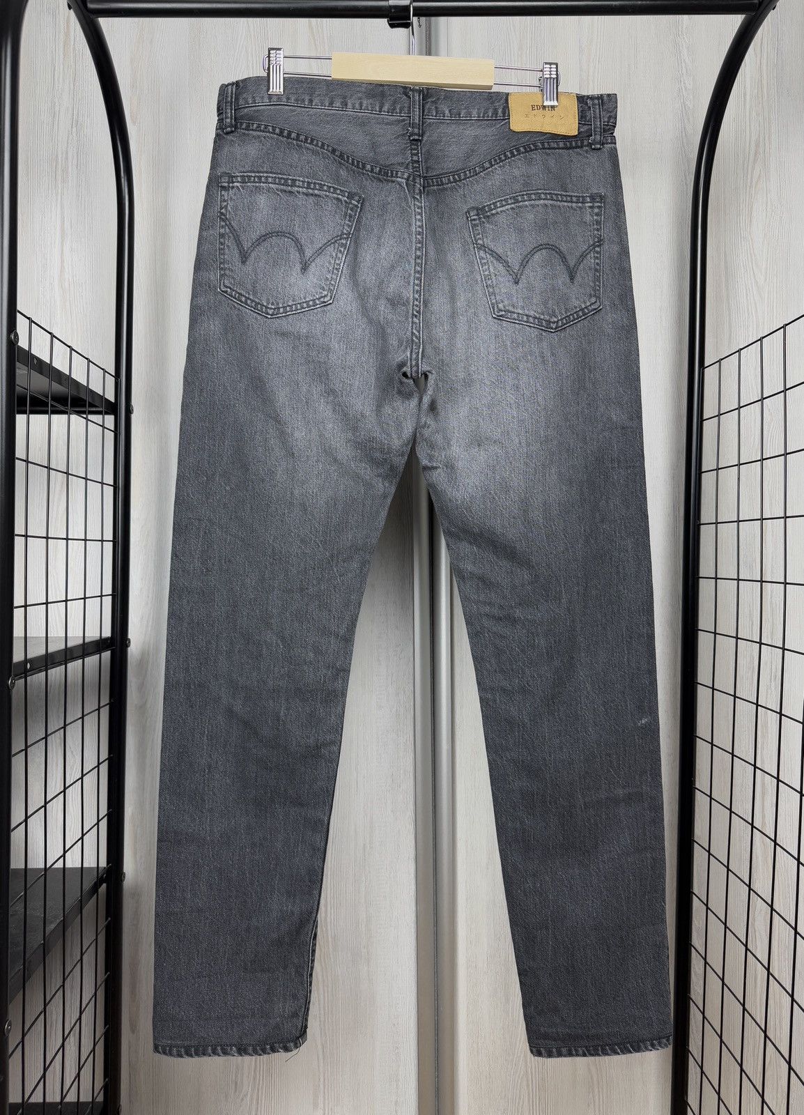 Edwin Edwin Made in Japan Slim Tapered White Selvedge Denim Jeans Size US 32 / EU 48 - 6 Thumbnail