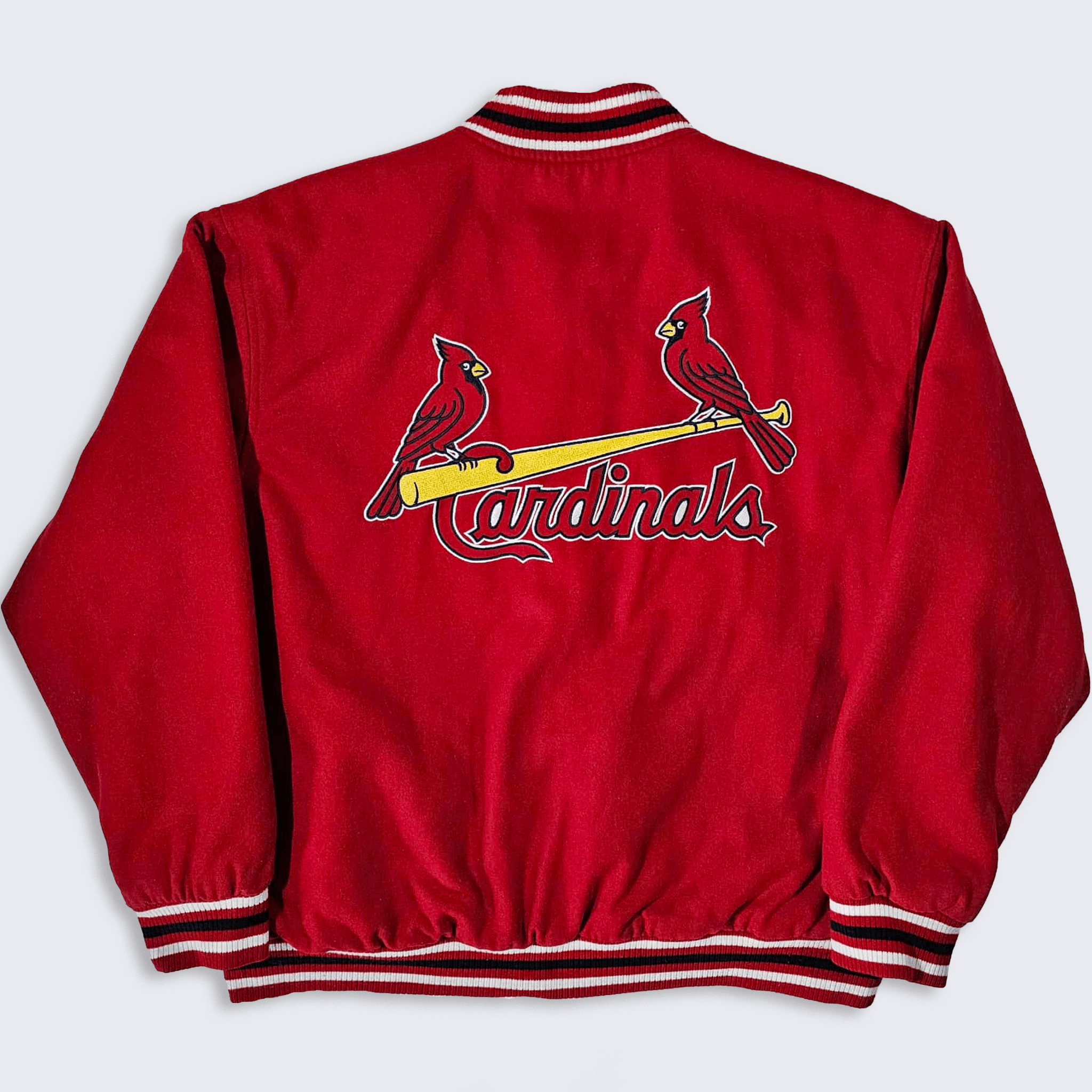 MLB St Louis Cardinals Vintage Jeff Hamilton Reversible Bomber Size US XXL / EU 58 / 5 - 1 Thumbnail