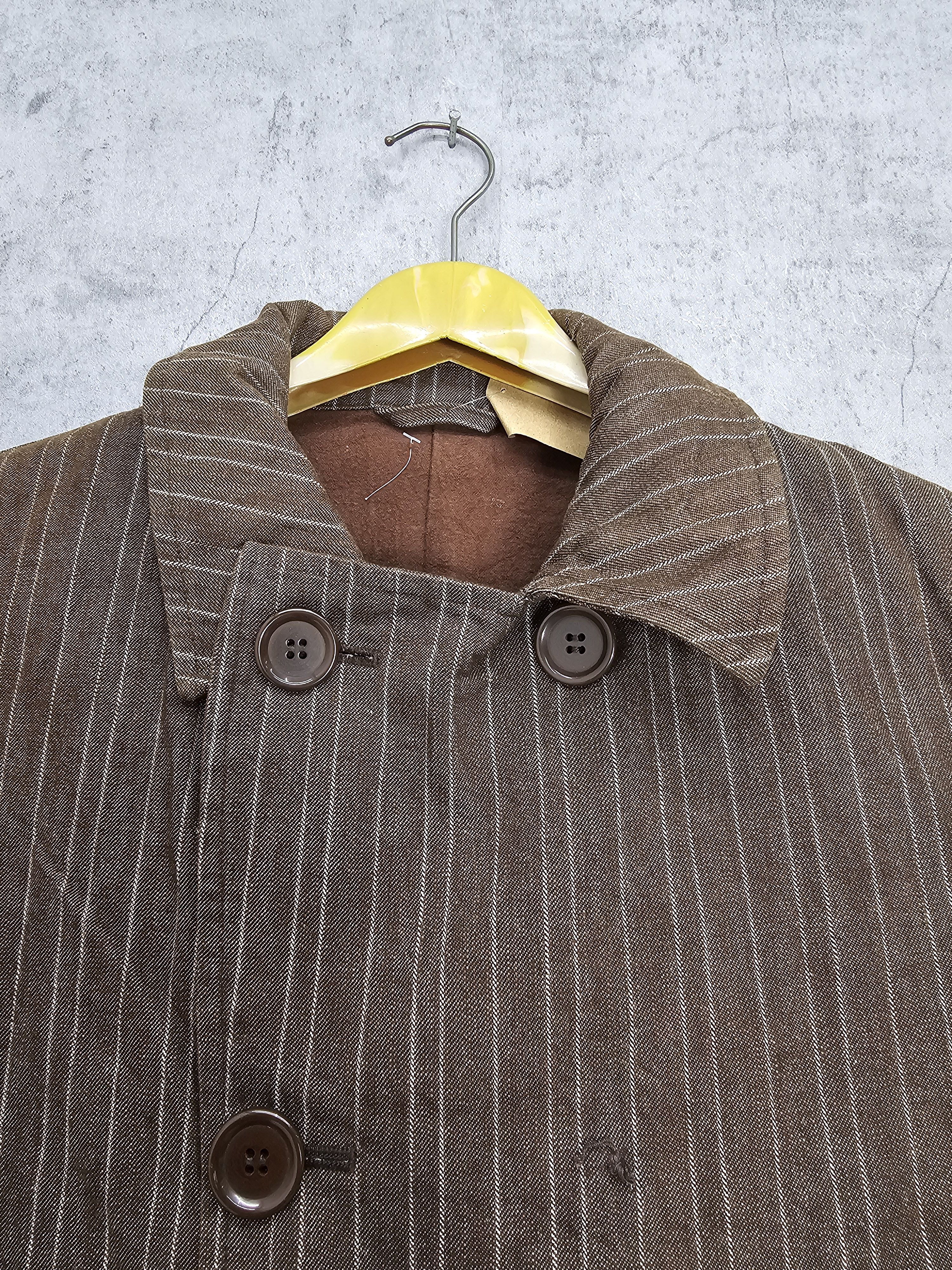 Beams Plus BEAMS Japanese Brand Striped Pea Coat Jacket J0051 Size US M / EU 48-50 / 2 - 6 Thumbnail