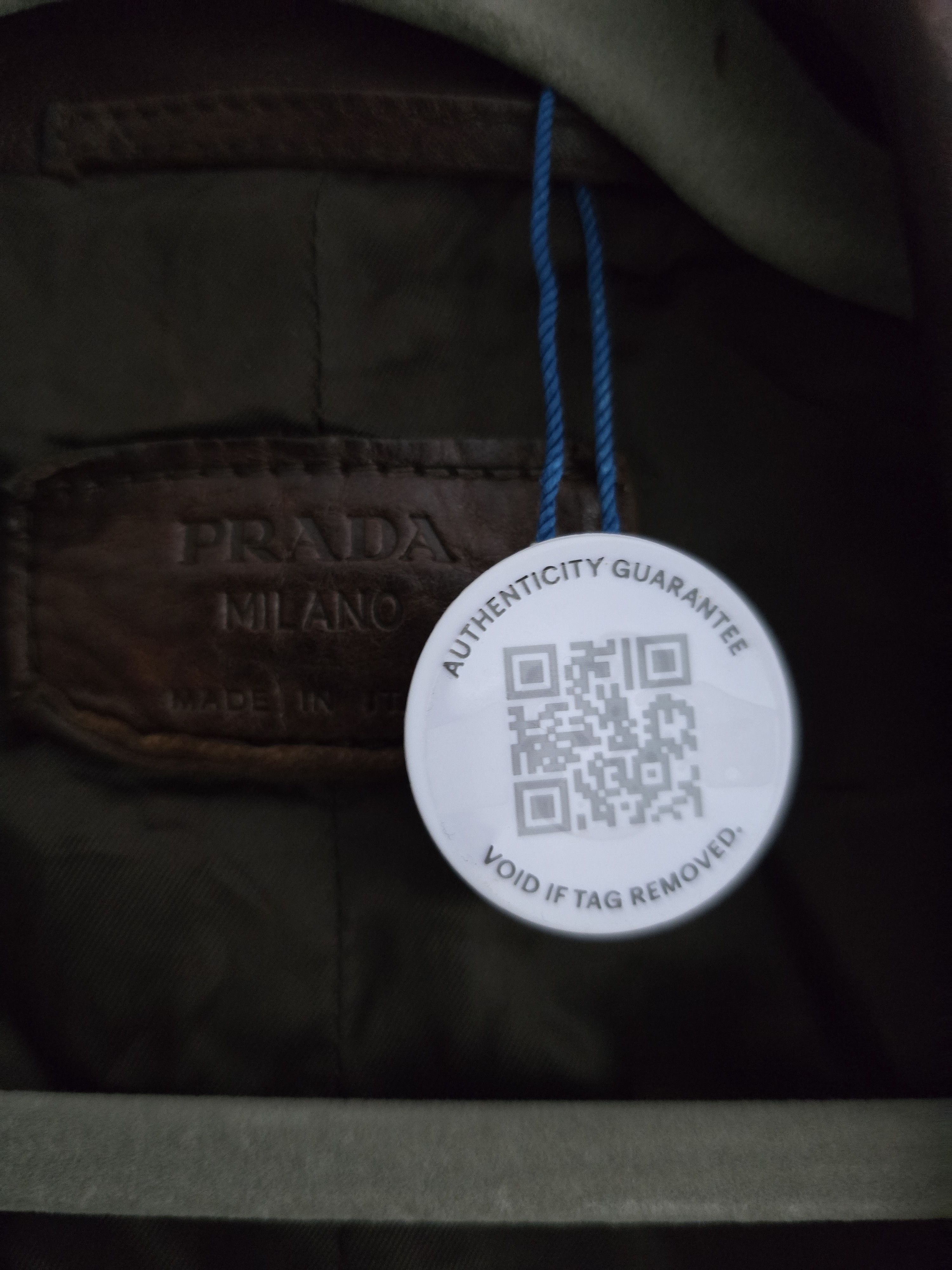 Prada Prada brown leather jacket Size US L / EU 52-54 / 3 - 8 Thumbnail