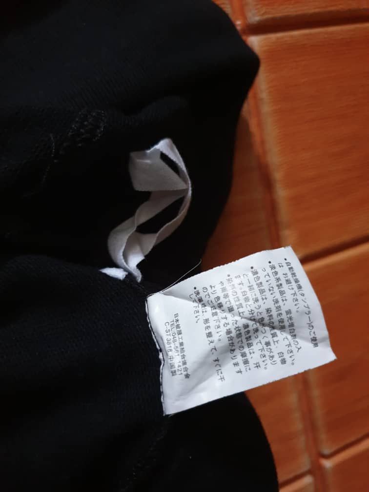 Japanese Brand Harajuku Japanese style cargo black skirt Size 29" - 2 Thumbnail