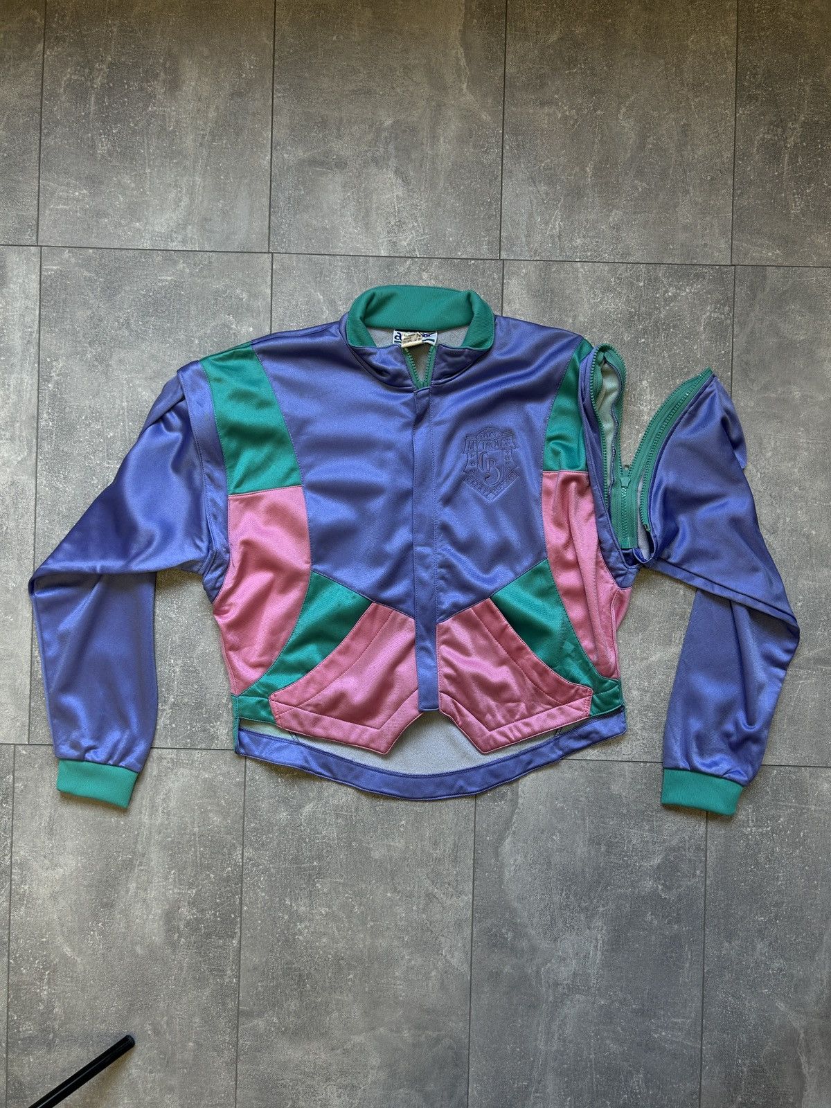 Asics × Vintage Women’s Vintage ASICS Gelindo Bordin Track Jacket vest y2k Size M / US 6-8 / IT 42-44 - 17 Thumbnail