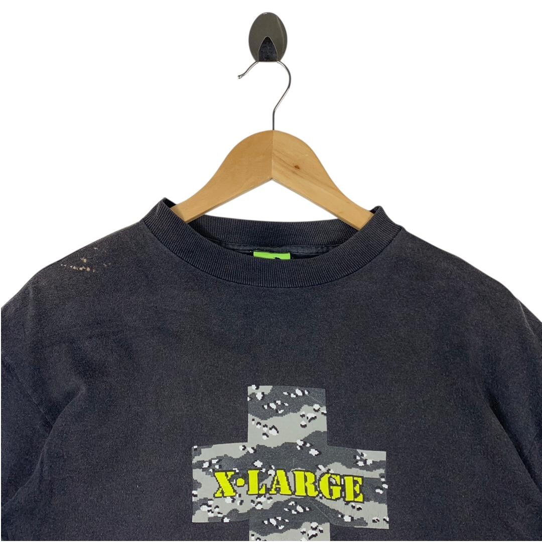 Other Vintage X-LARGE Streetwear Sun Faded Camo Cross Logo Tee Size US M / EU 48-50 / 2 - 2 Thumbnail