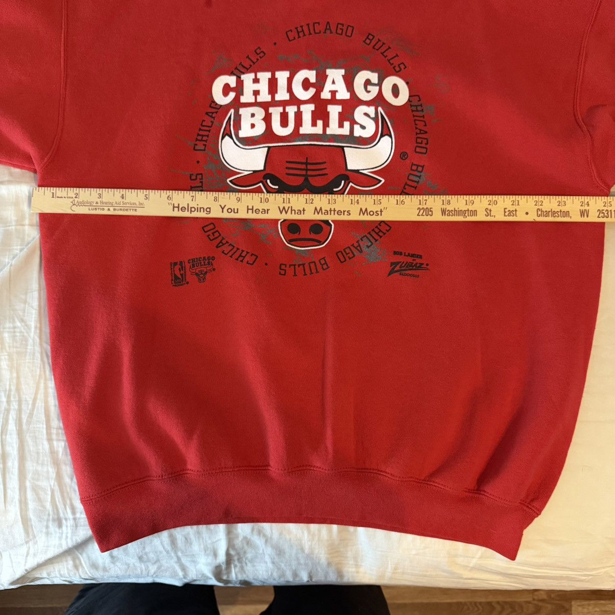 Zubaz Vintage Zubaz NBA Chicago Bulls graphic sweatshirt Crewneck Size US XL / EU 56 / 4 - 9 Thumbnail