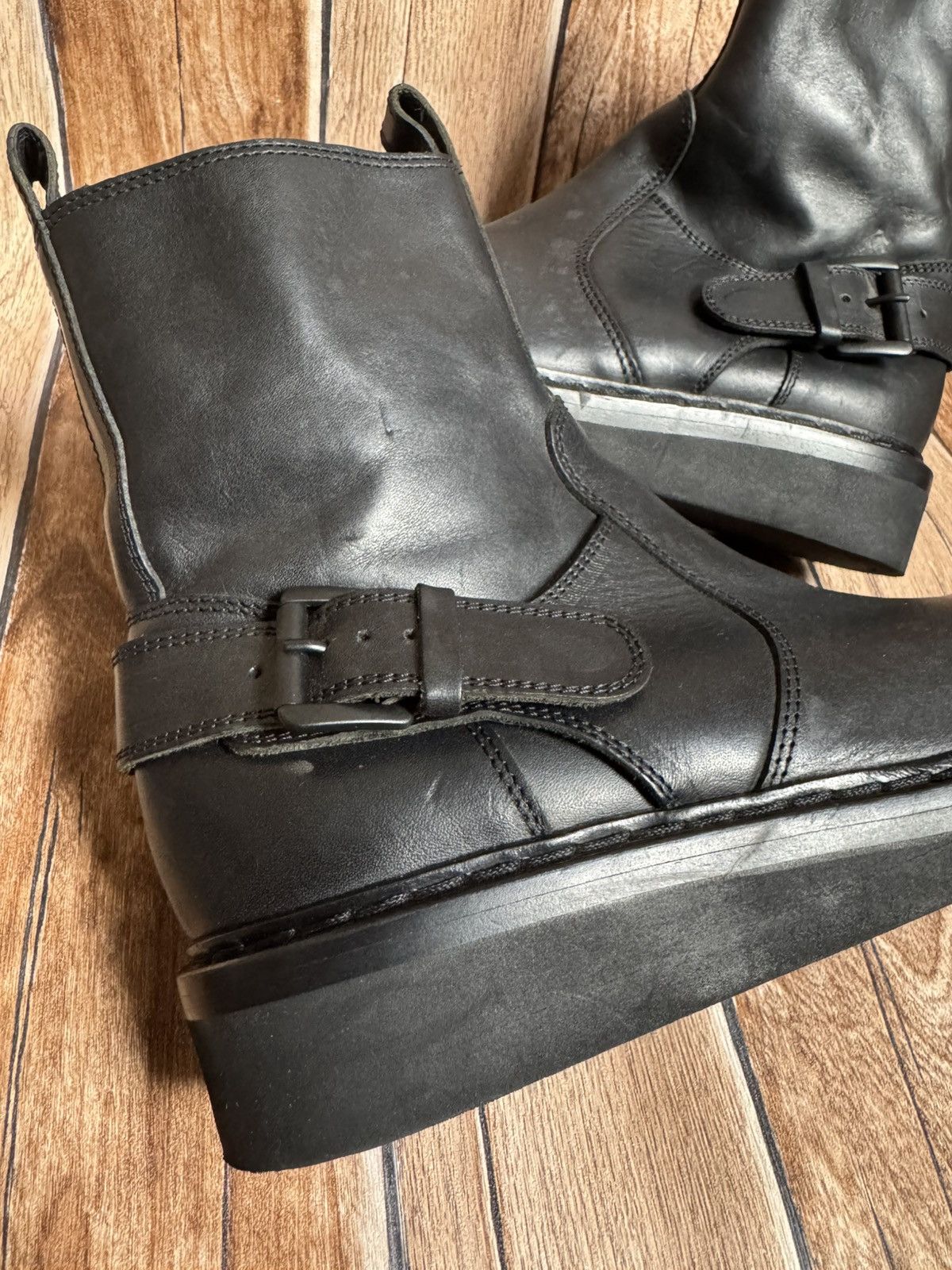 Ann Demeulemeester Biker ankle boots Size US 5.5 / IT 35.5 - 6 Thumbnail