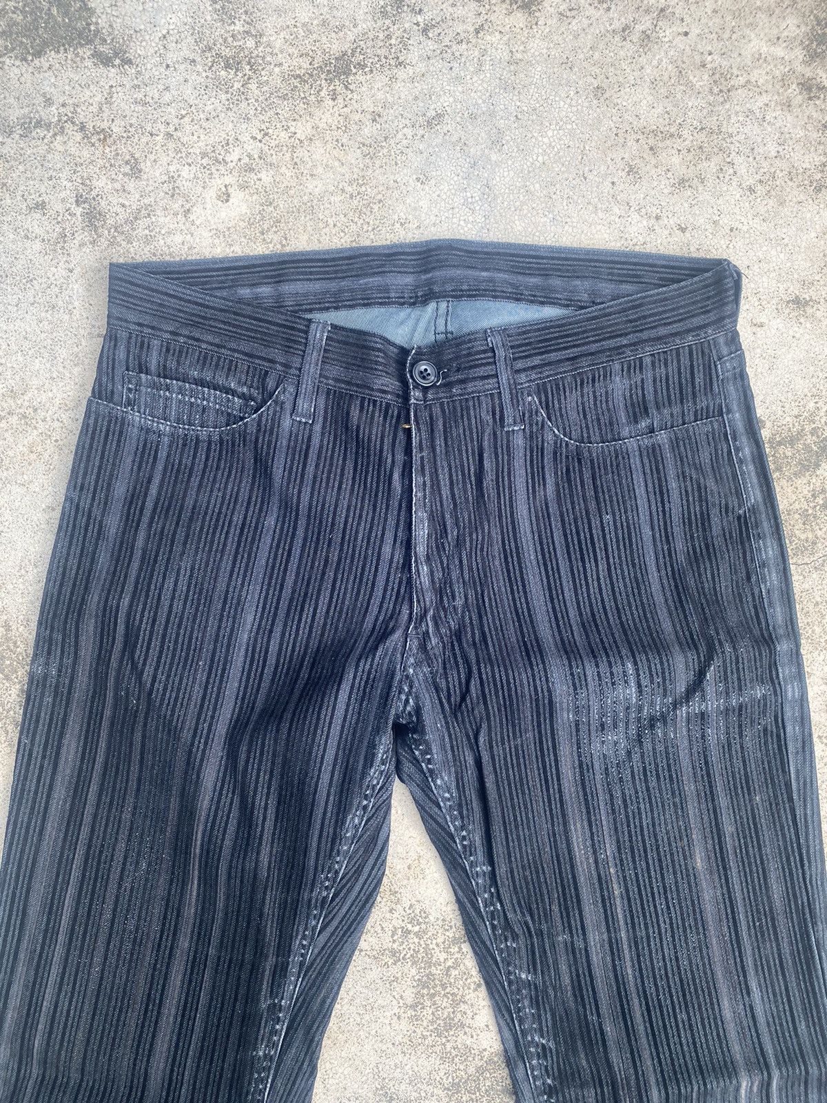If Six Was Nine Flare Rupert Velvet Distressed Bootcut Size US 32 / EU 48 - 10 Thumbnail