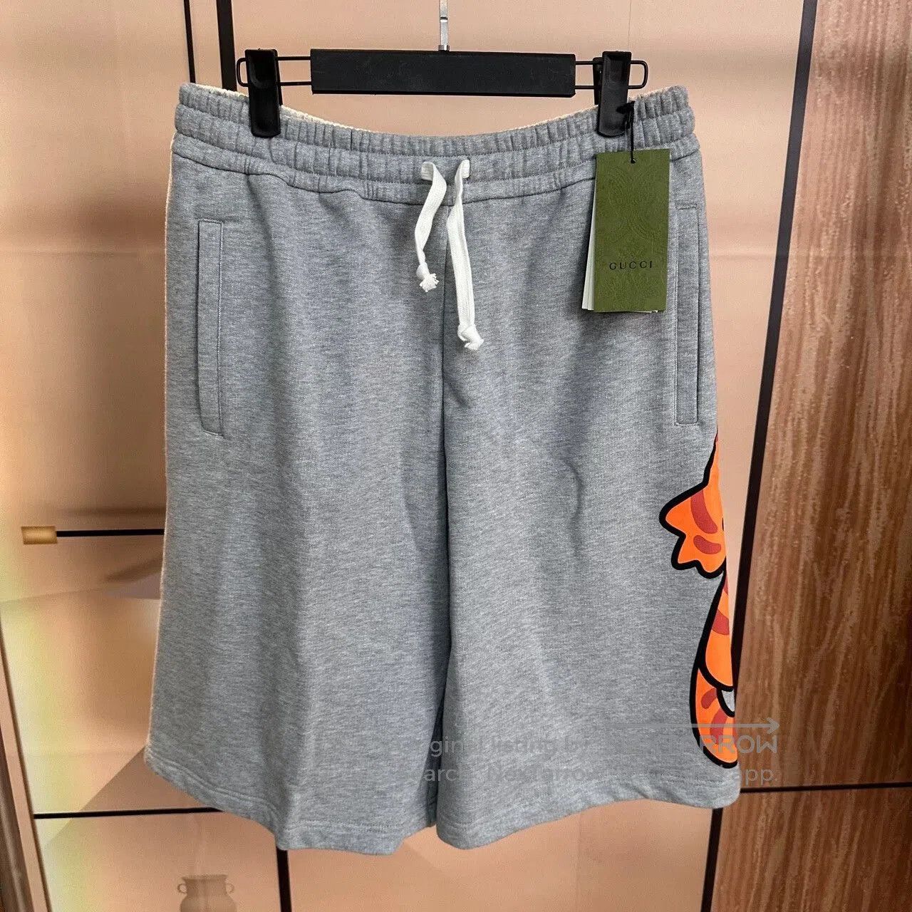 Gucci Gucci New Gray Cat Double G Shorts. Size 24" / US 00 / IT 34 - 1 Thumbnail