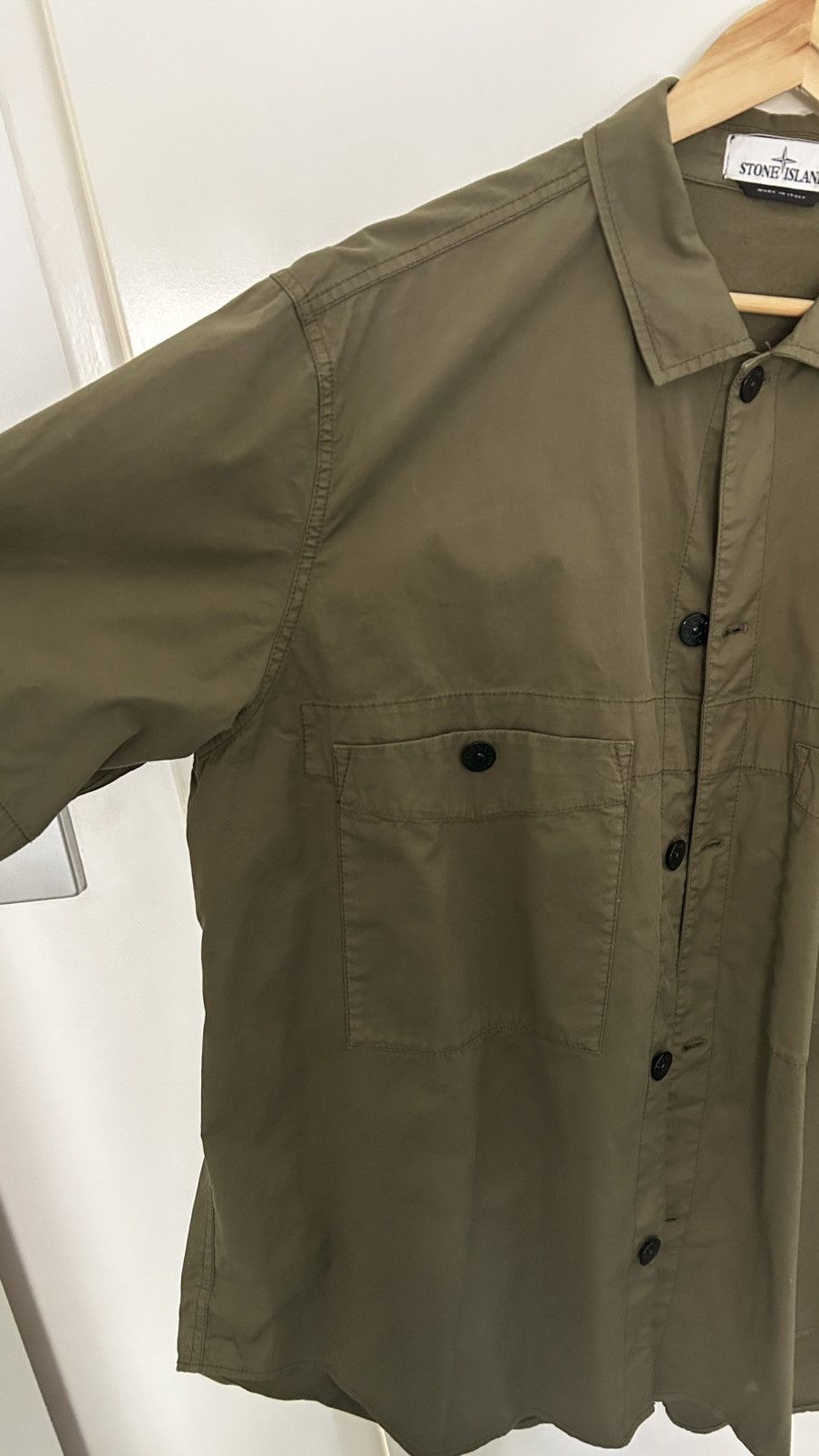 Stone Island STONE ISLAND SS21 button up Size US XXL / EU 58 / 5 - 4 Thumbnail