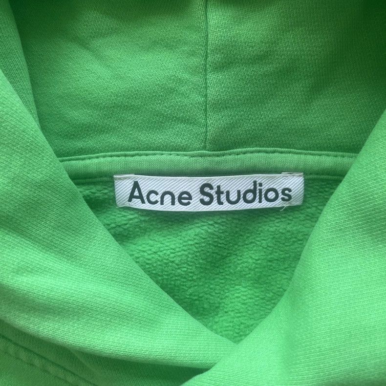 Acne Studios A bottle of green hooded sweatshirt
