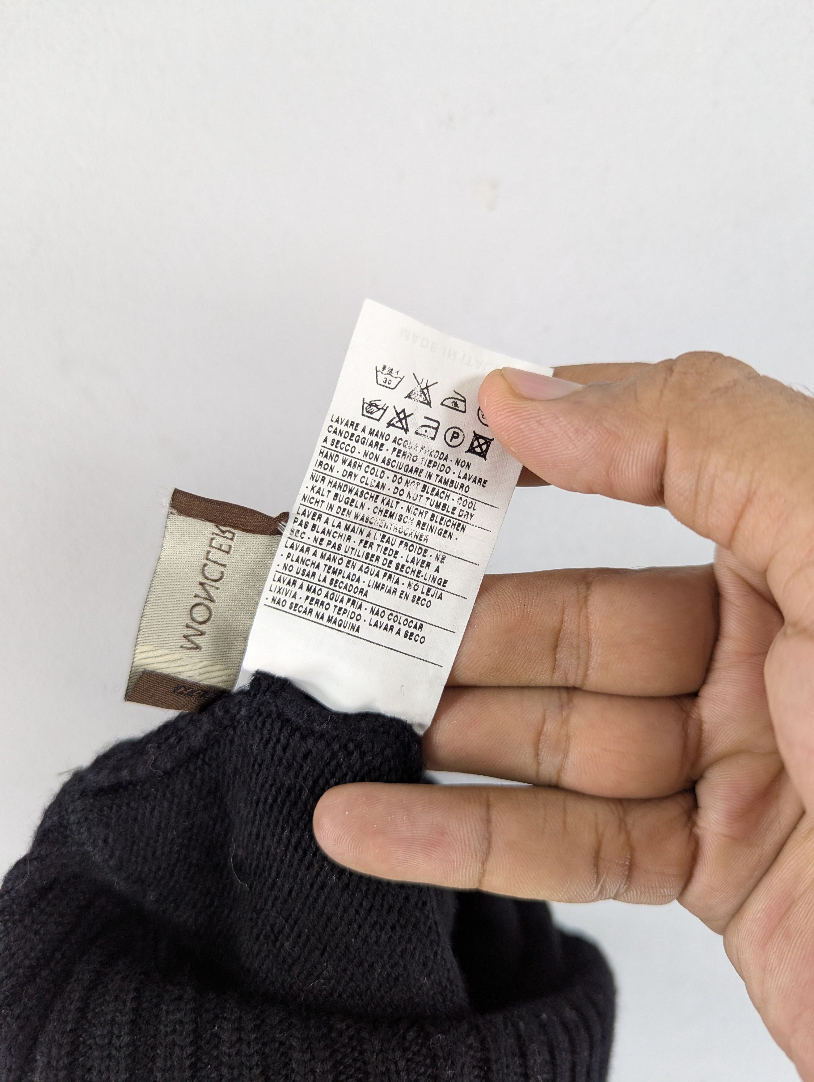 Moncler Moncler Wool Beanie/Hat Size ONE SIZE - 8 Thumbnail