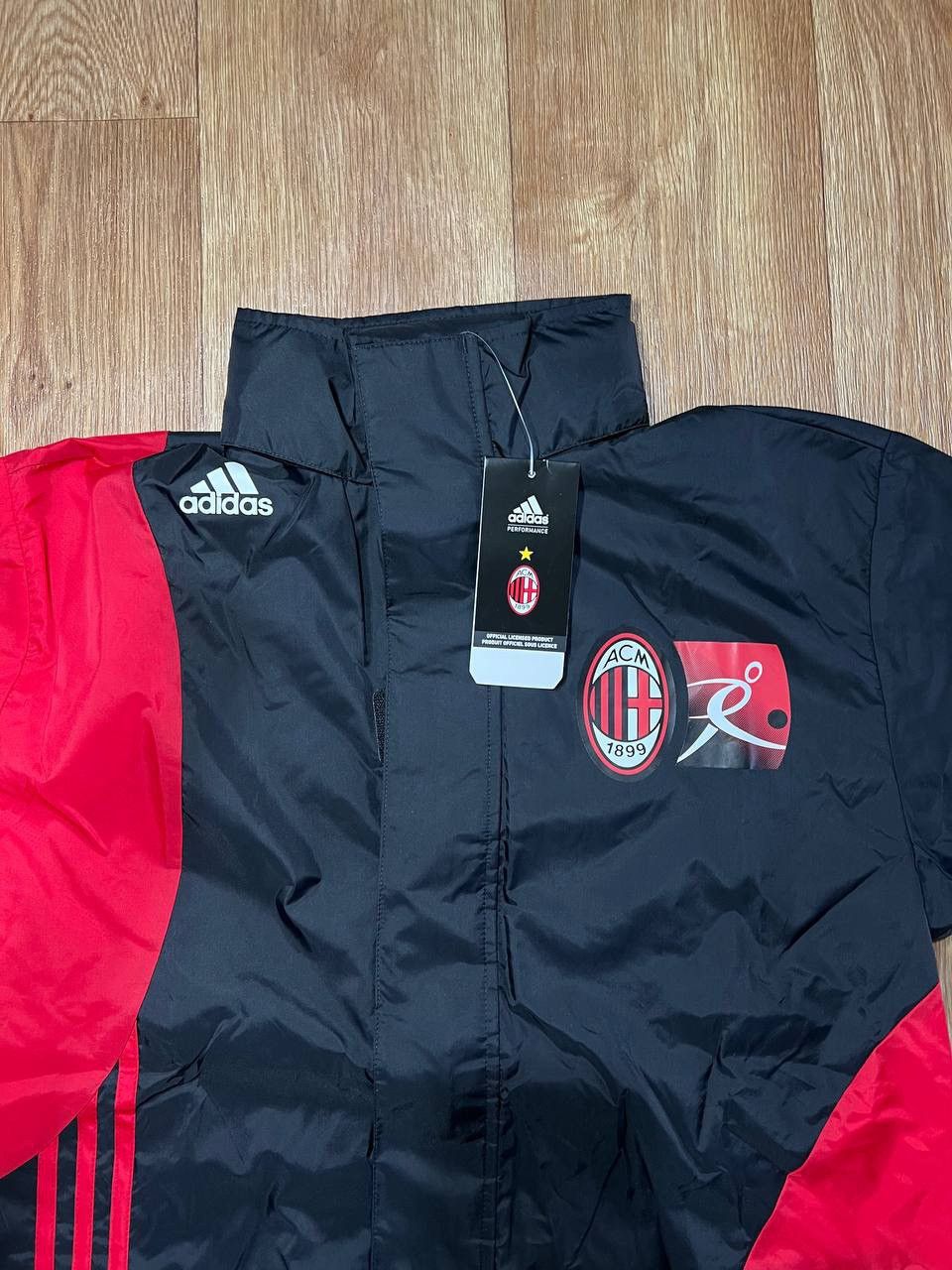 Adidas New Vintage 2009 Adidas ACM AC Milan Full-Zip Track Jacket Size US S / EU 44-46 / 1 - 2 Thumbnail