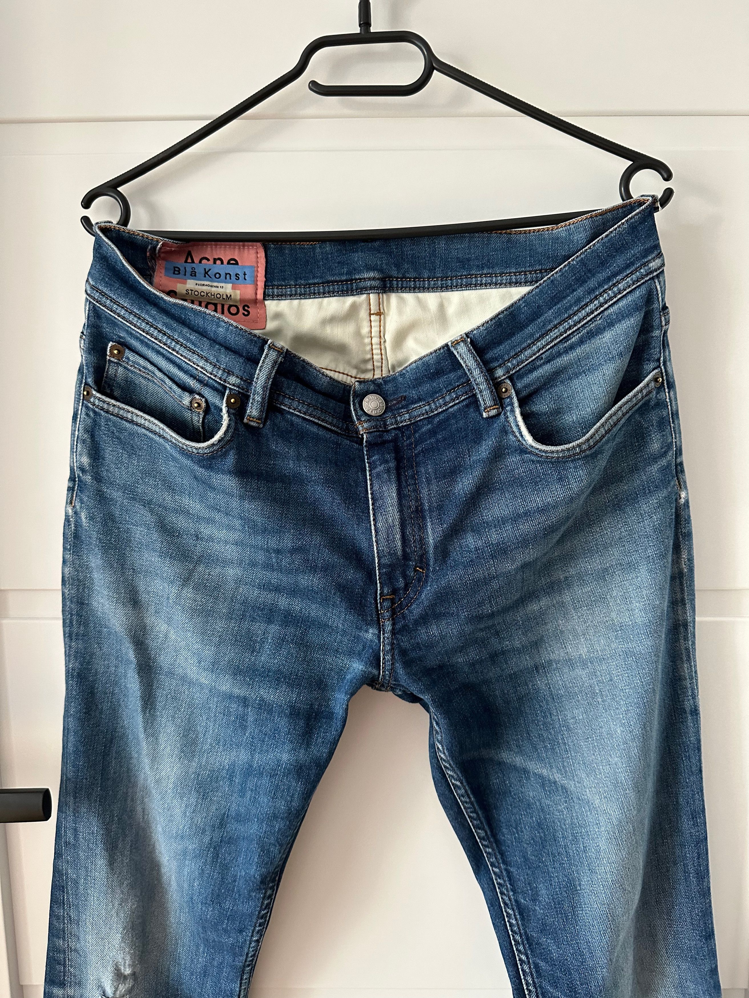 Acne Studios Acne Studios Bla Konst skinny stretch denim pants Size US 33 - 3 Thumbnail