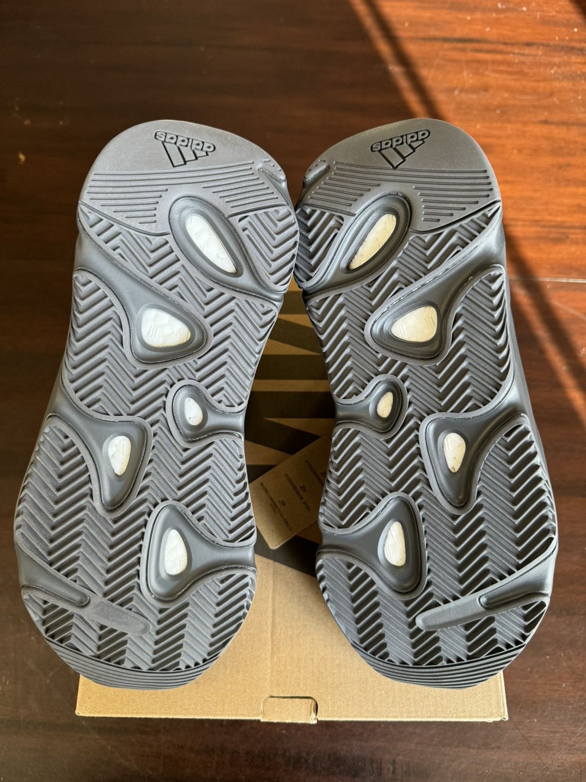 Adidas × Kanye West Adidas Yeezy Boost 700 MNVN Triple Black Size US 7.5 / EU 40-41 - 7 Thumbnail