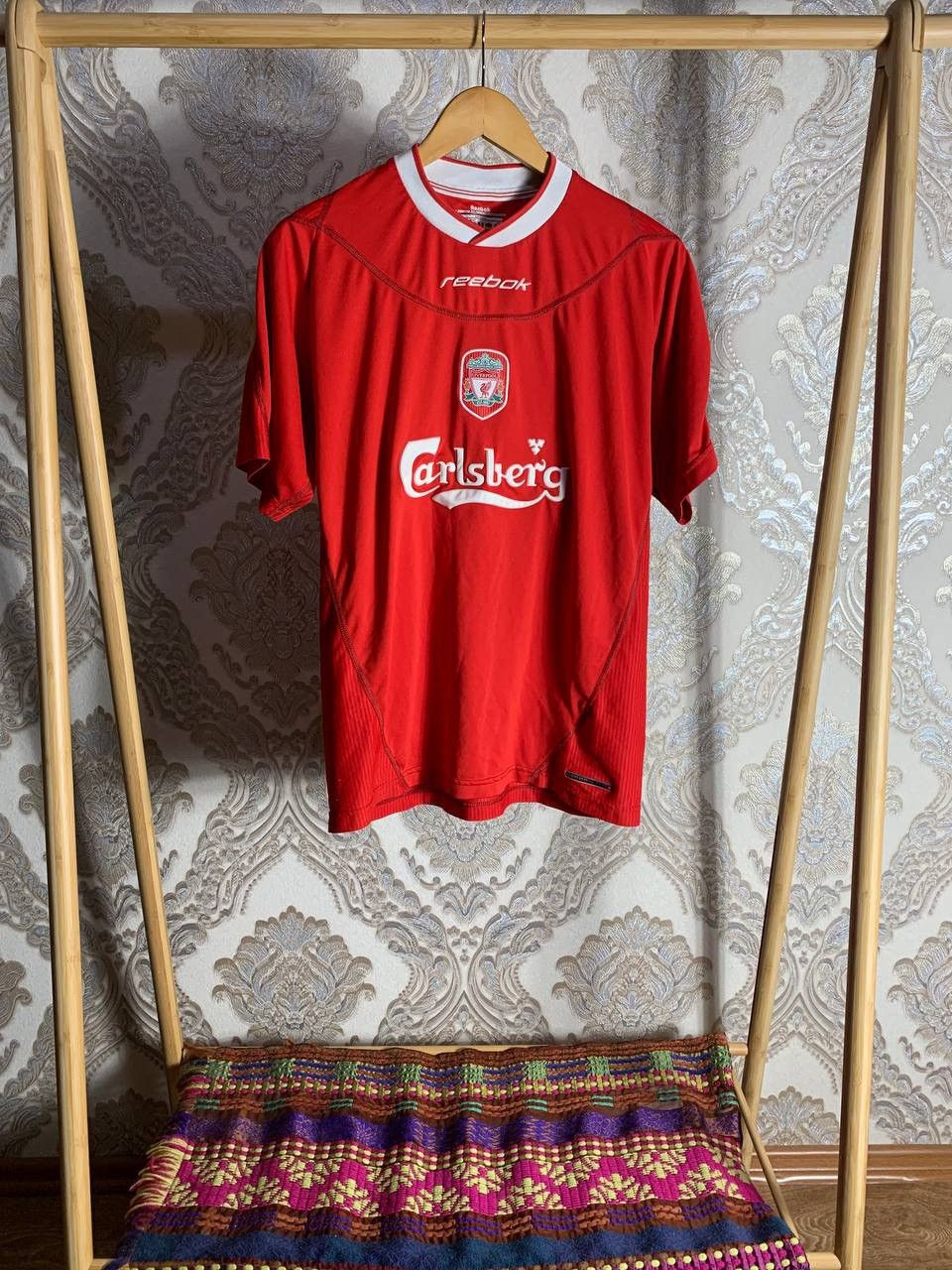 Reebok VINTAGE REEBOK FC LIVERPOOL ENGLAND SOCCER JERSEY RETRO 90s Size US M / EU 48-50 / 2 - 2 Thumbnail