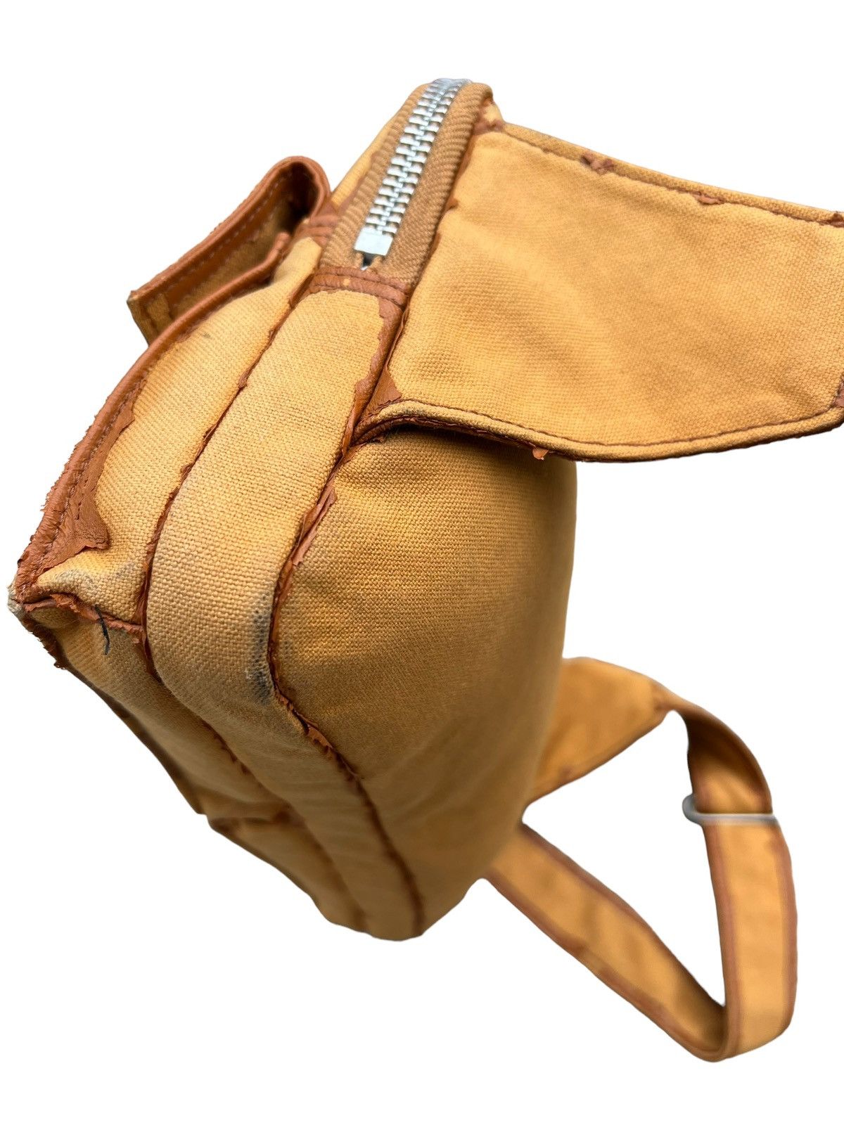 Porter Vintage Porter Yoshida Distress Coated PU Waist Bag Size ONE SIZE - 14 Thumbnail