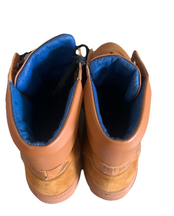 MCM MCM High-Top Visetos Cognac Men Size 45/12 Brown Leather Size US 12 / EU 45 - 6 Thumbnail