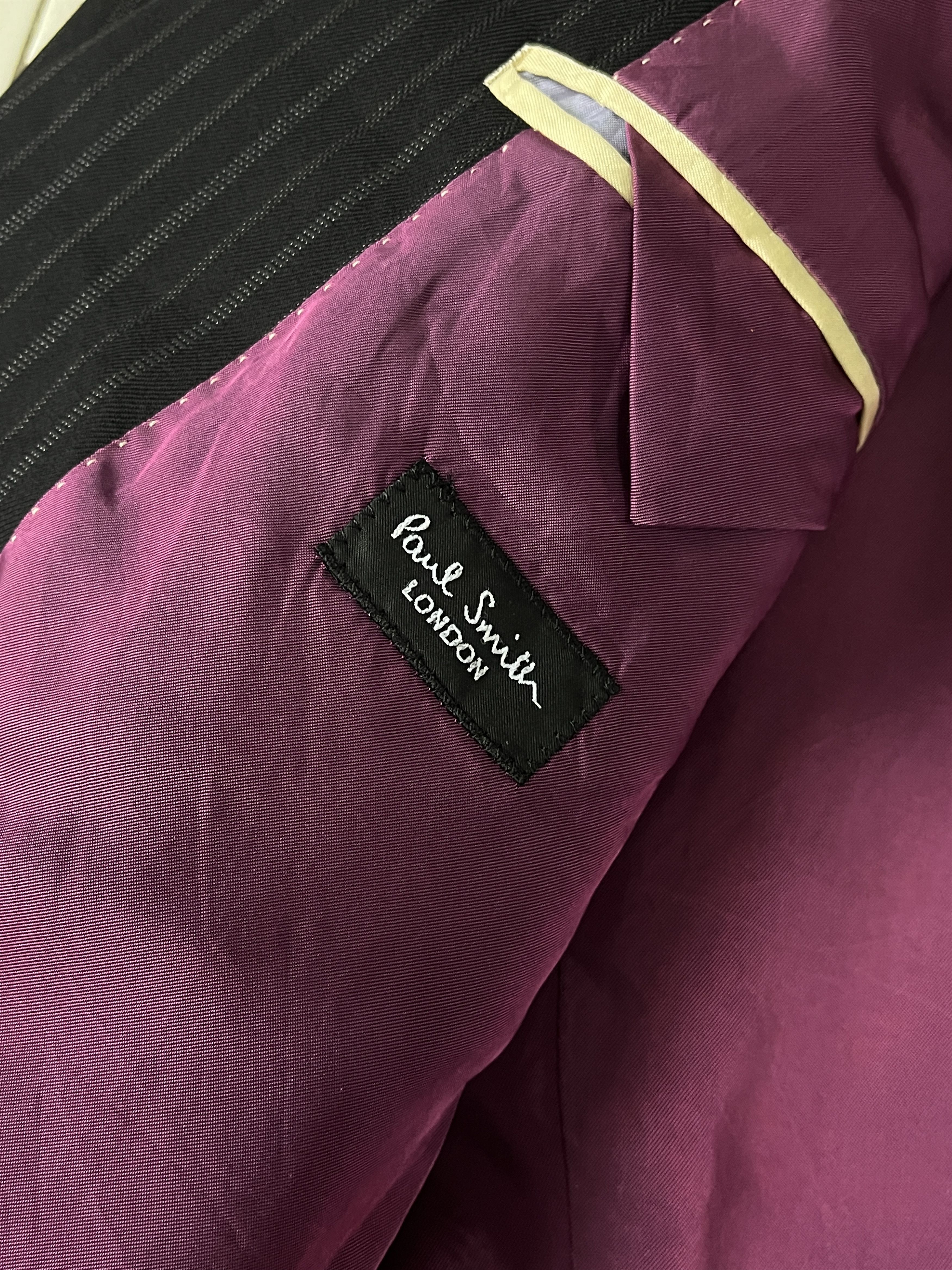 Paul Smith Paul Smith x Ermenegildo Zegna Stripes Blazer Made in Japan Size 42R - 7 Thumbnail