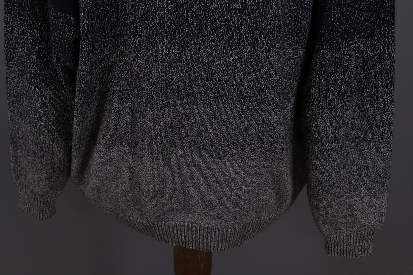 Carlo Colucci Carlo Colucci Black Knit Mens Sweater Size 56 Size US M / EU 48-50 / 2 - 11 Thumbnail