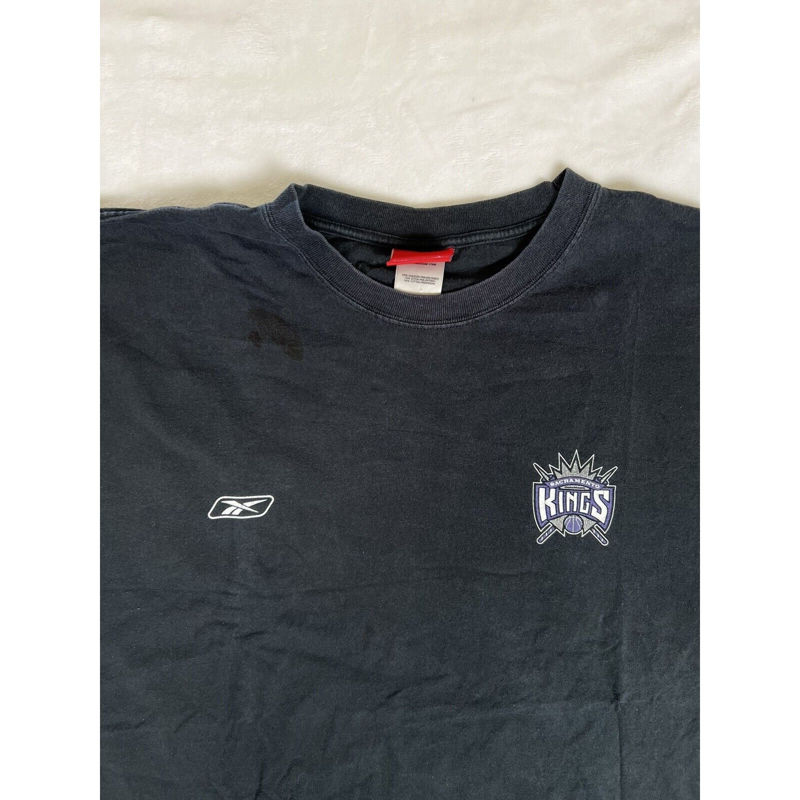 Reebok Vintage Sacramento Kings T-Shirt Size 2XL Reebok Black Y2K Size US XXL / EU 58 / 5 - 3 Thumbnail
