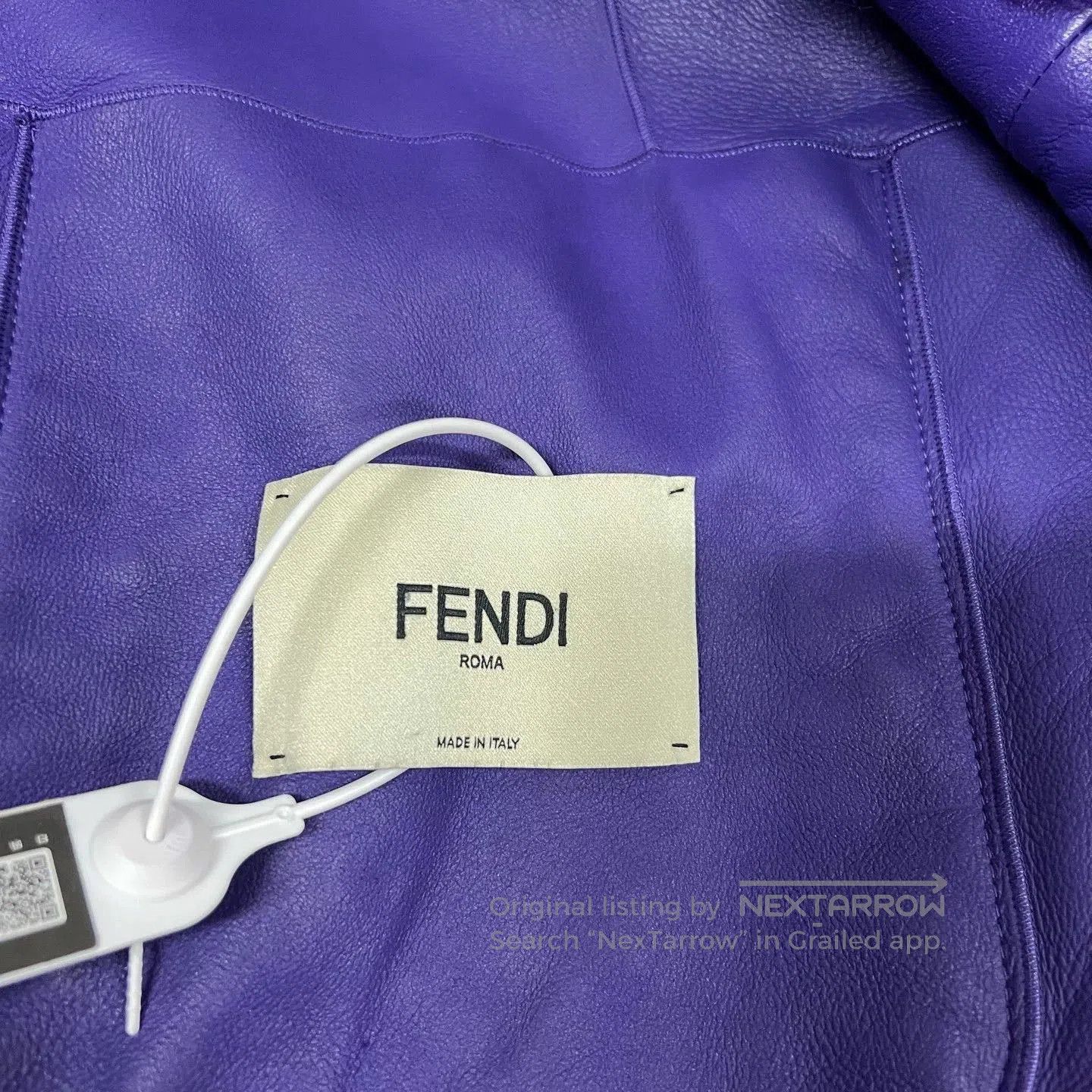 Fendi purple luxurious fur coat by fendi. Size US M / EU 48-50 / 2 - 5 Thumbnail