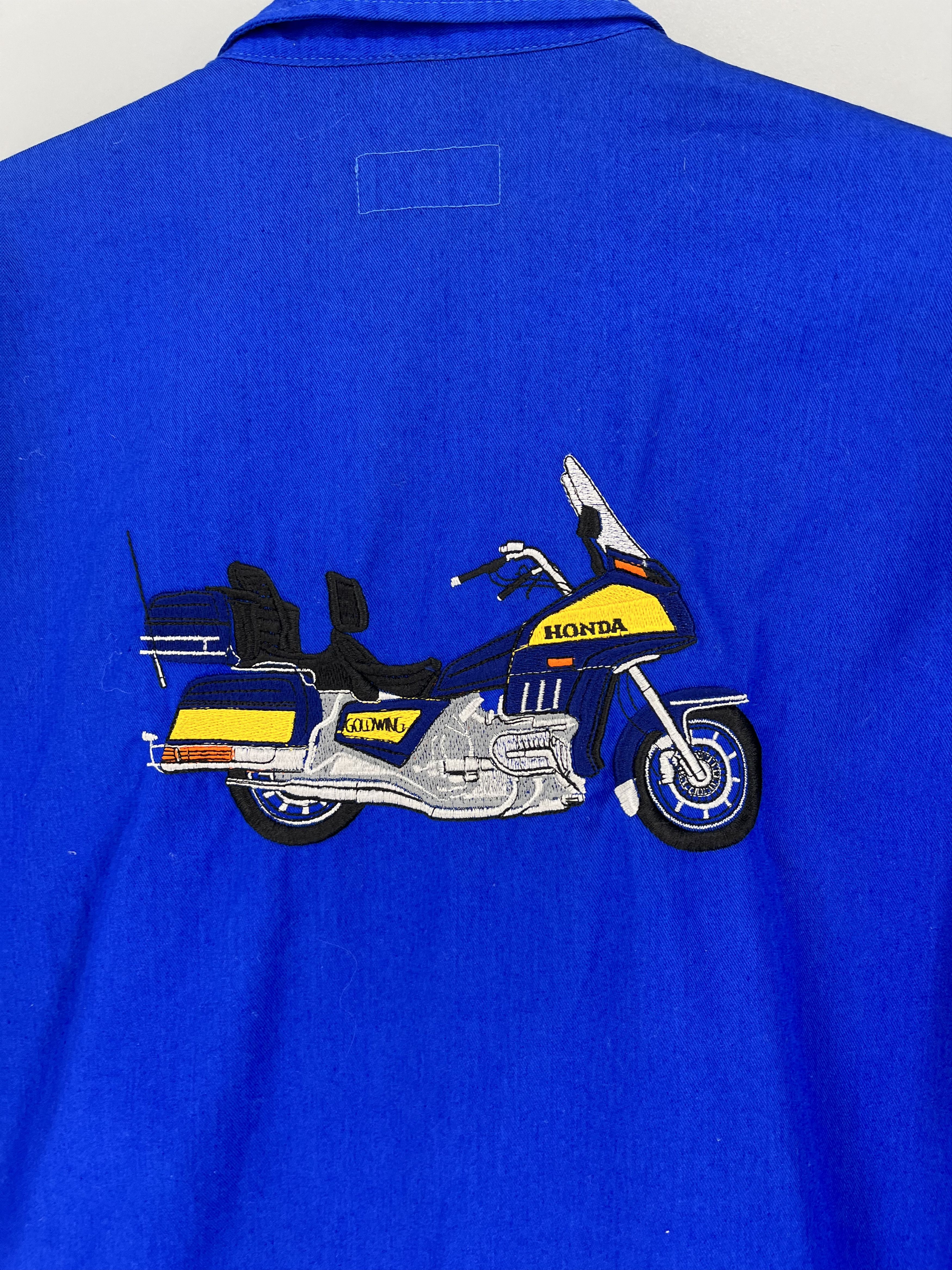 Honda Vintage Y2K Honda Button Up Shirt Big Logo Size US L / EU 52-54 / 3 - 11 Thumbnail