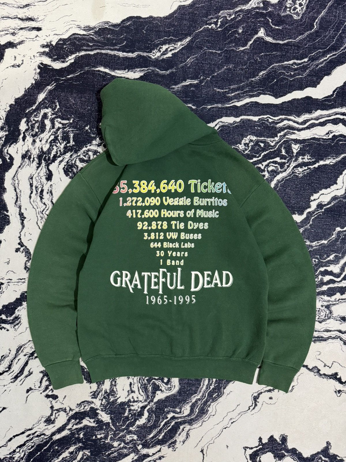 Lee Vintage 90s grateful dead size youth ziphoodie Size US L / EU 52-54 / 3 - 1 Thumbnail