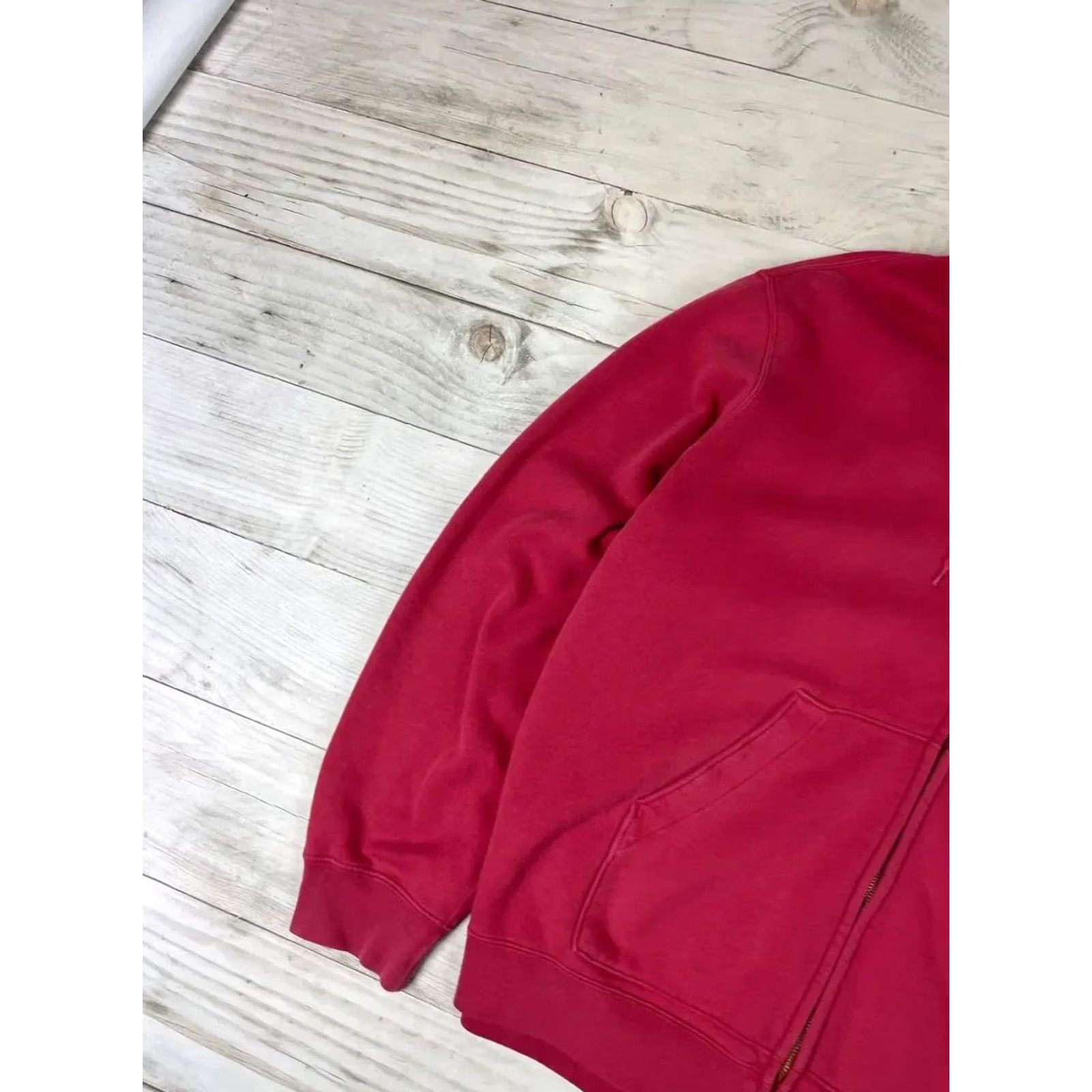 Polo Ralph Lauren VINTAGE Polo Ralph Lauren Hoodie Zip Up 90s Men XL Red Size US XL / EU 56 / 4 - 5 Thumbnail