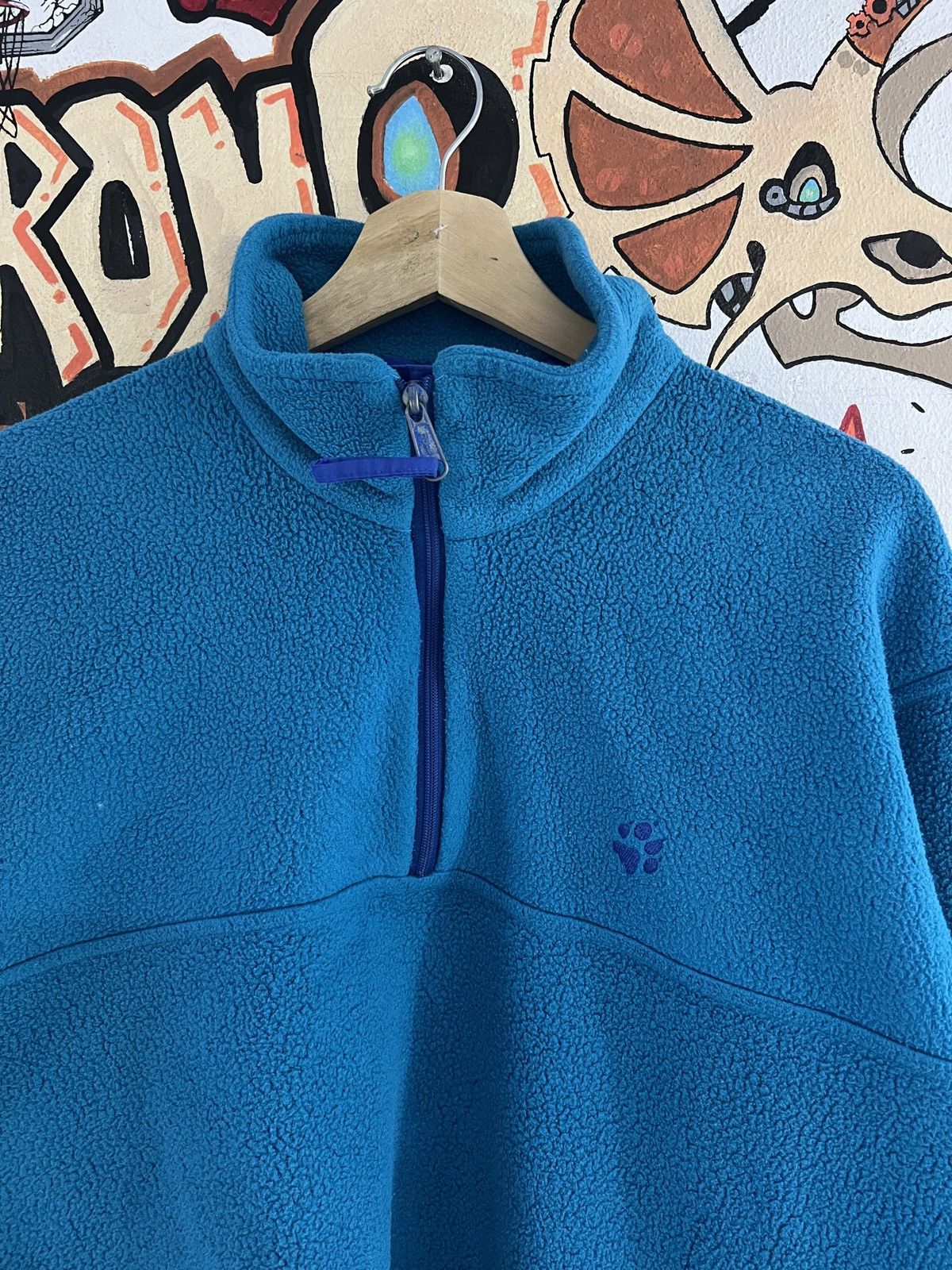 Jack Wolfskin Jack Wolfskin Vintage Quarter Zip Up Fleece Size US L / EU 52-54 / 3 - 2 Thumbnail