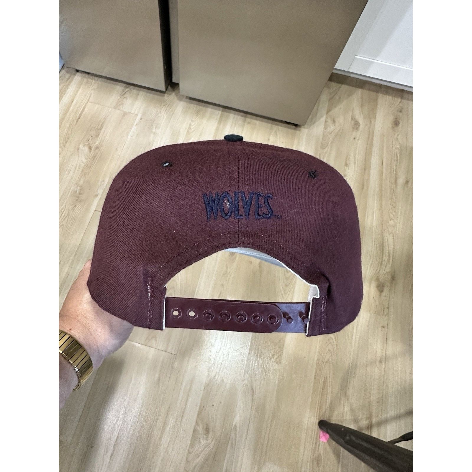 New Era Minnesota Timberwolves Vintage New Era SnapBack Hat Size ONE SIZE - 8 Thumbnail