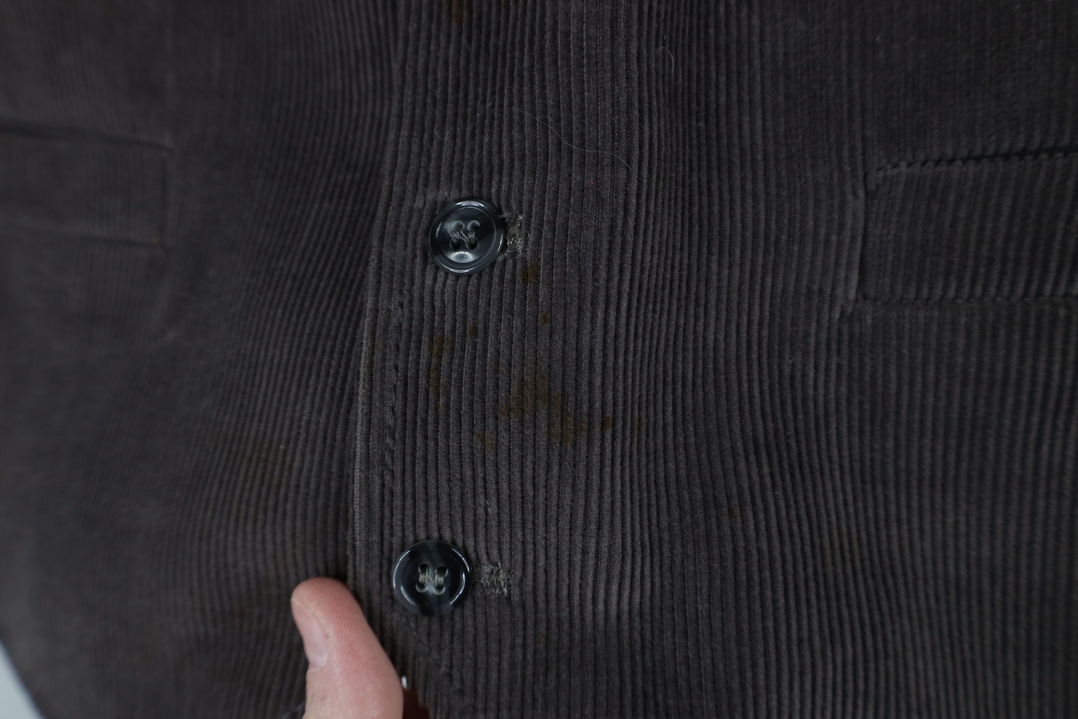 Vintage Vintage 70s Streetwear Buckle Back Corduroy Vest Jacket Size US M / EU 48-50 / 2 - 4 Thumbnail