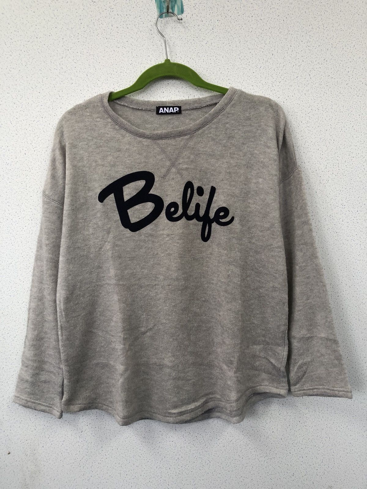 Japanese Brand ANAP Belife Sweatshirt Size L / US 10 / IT 46 - 1 Thumbnail
