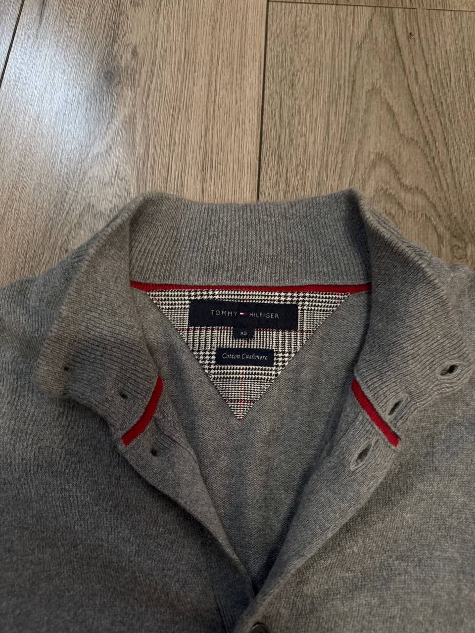 Tommy Hilfiger Tommy Hilfiger Cardigan Cotton Cashmere Gray Mens SIze XS/S Size US S / EU 44-46 / 1 - 3 Thumbnail