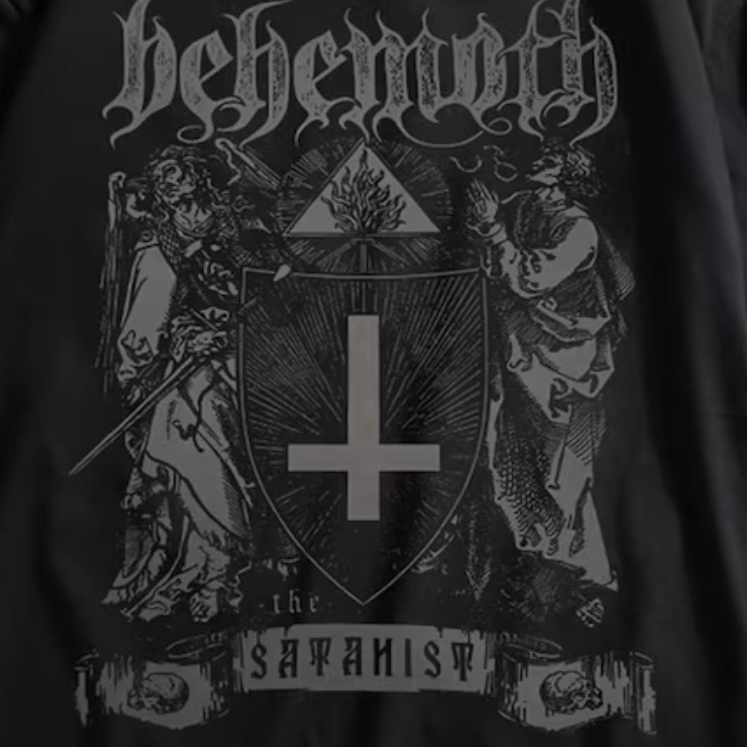 Japanese Brand × Vintage Gothic Satanic Shirt, Y2K Grunge Shirt Size US L / EU 52-54 / 3 - 2 Thumbnail