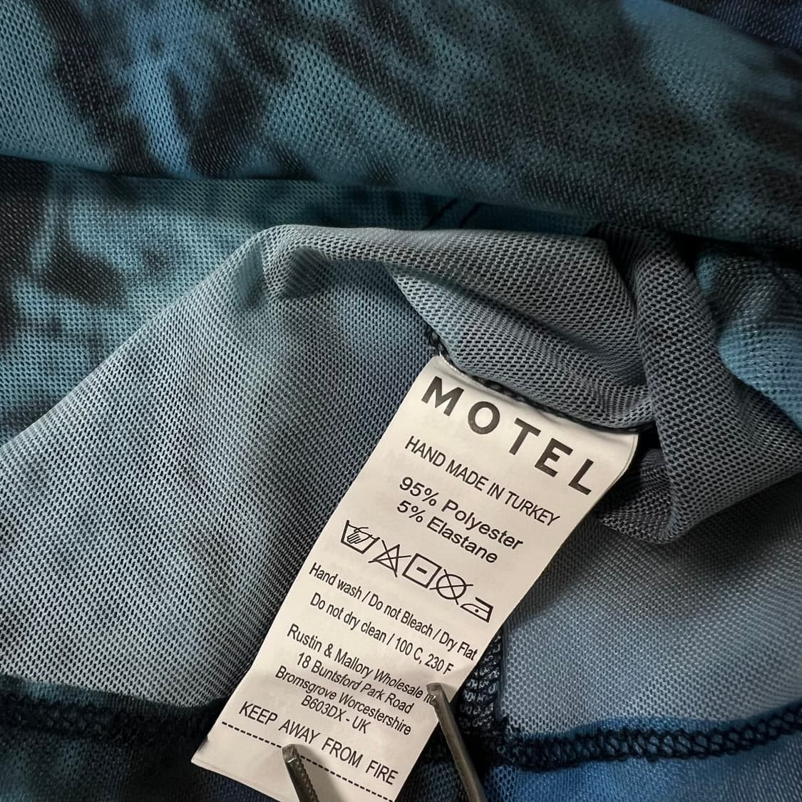 Other motel rocks Pattern mesh crop long sleeve Size XS / US 0-2 / IT 36-38 - 5 Thumbnail